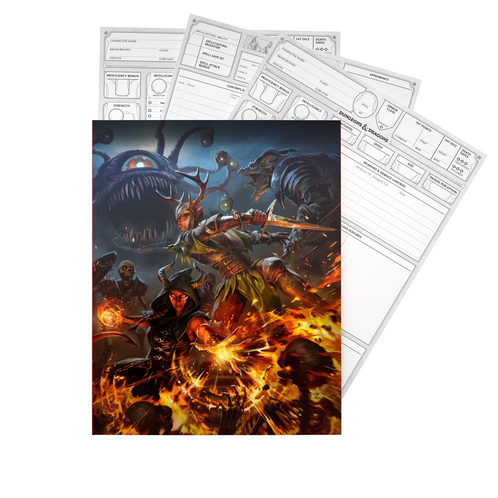 Dungeons & Dragons 2024 Character Sheets Player Accessories - vue 4