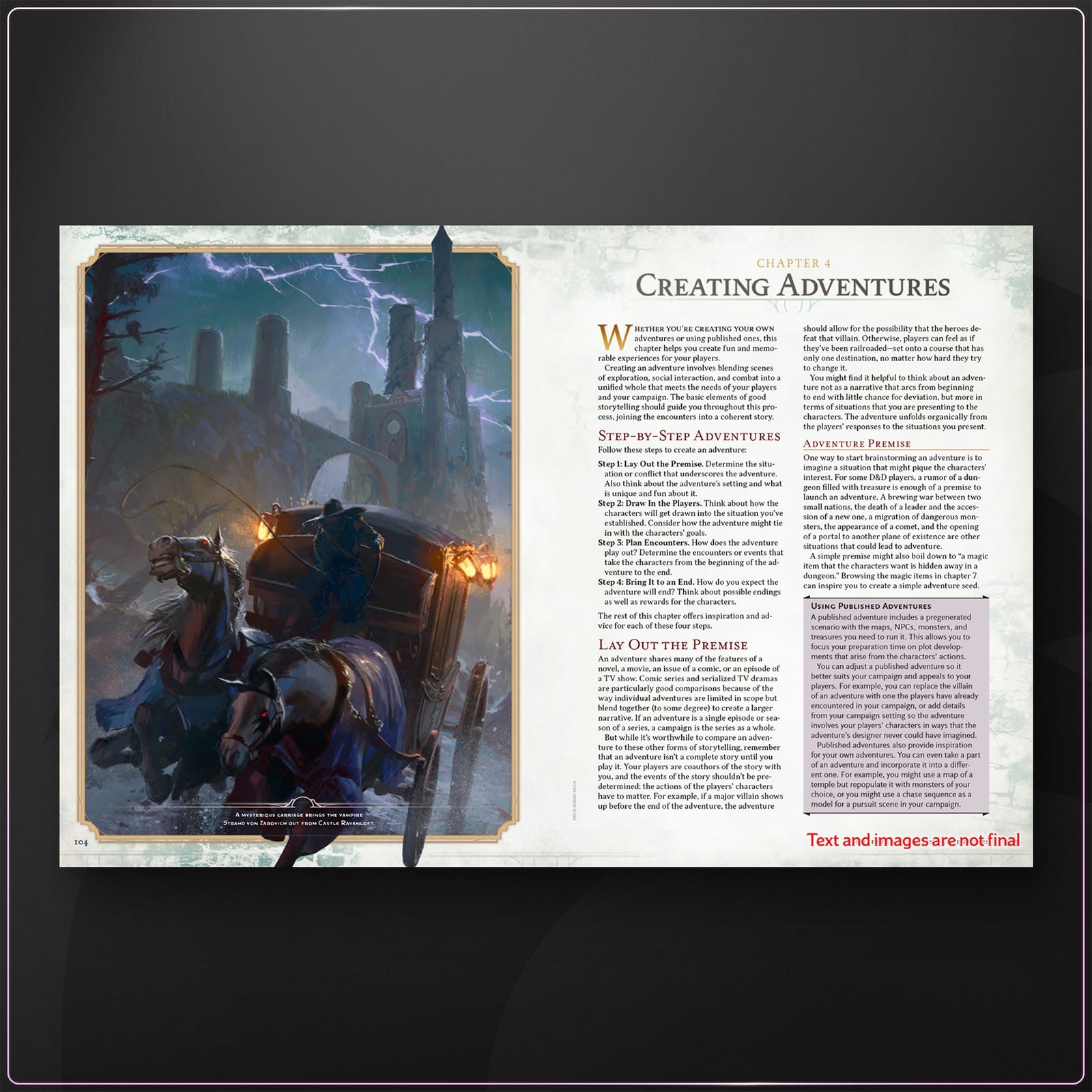 Wizards of the Coast Dungeons & Dragons RPG Dungeon Master' Guide 2024 anglais Anglais - vue 4