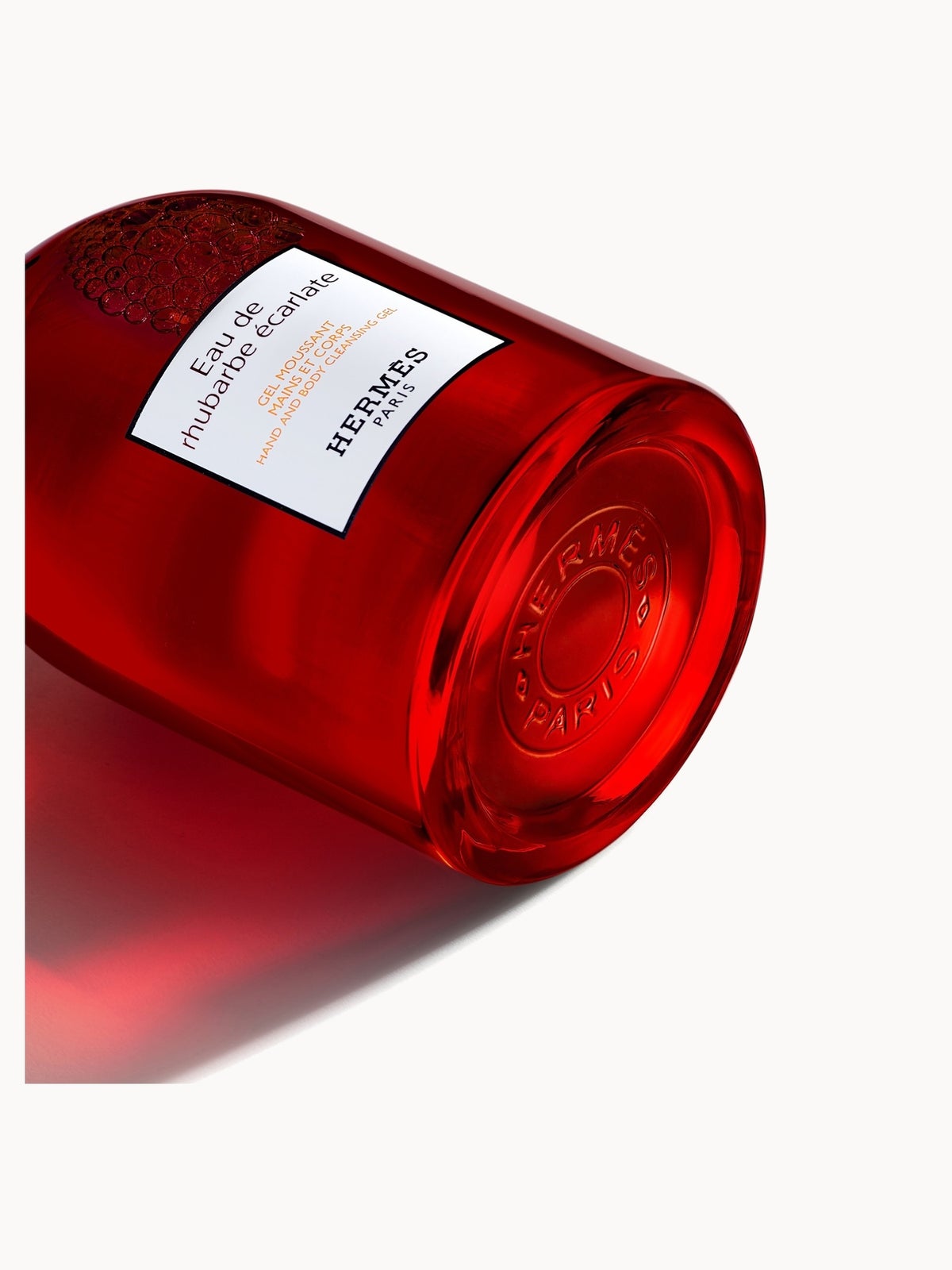 Hermès Eau De Rhubarbe Écarlate Hand and Body Cleans Gel Bottle 300ml 2
