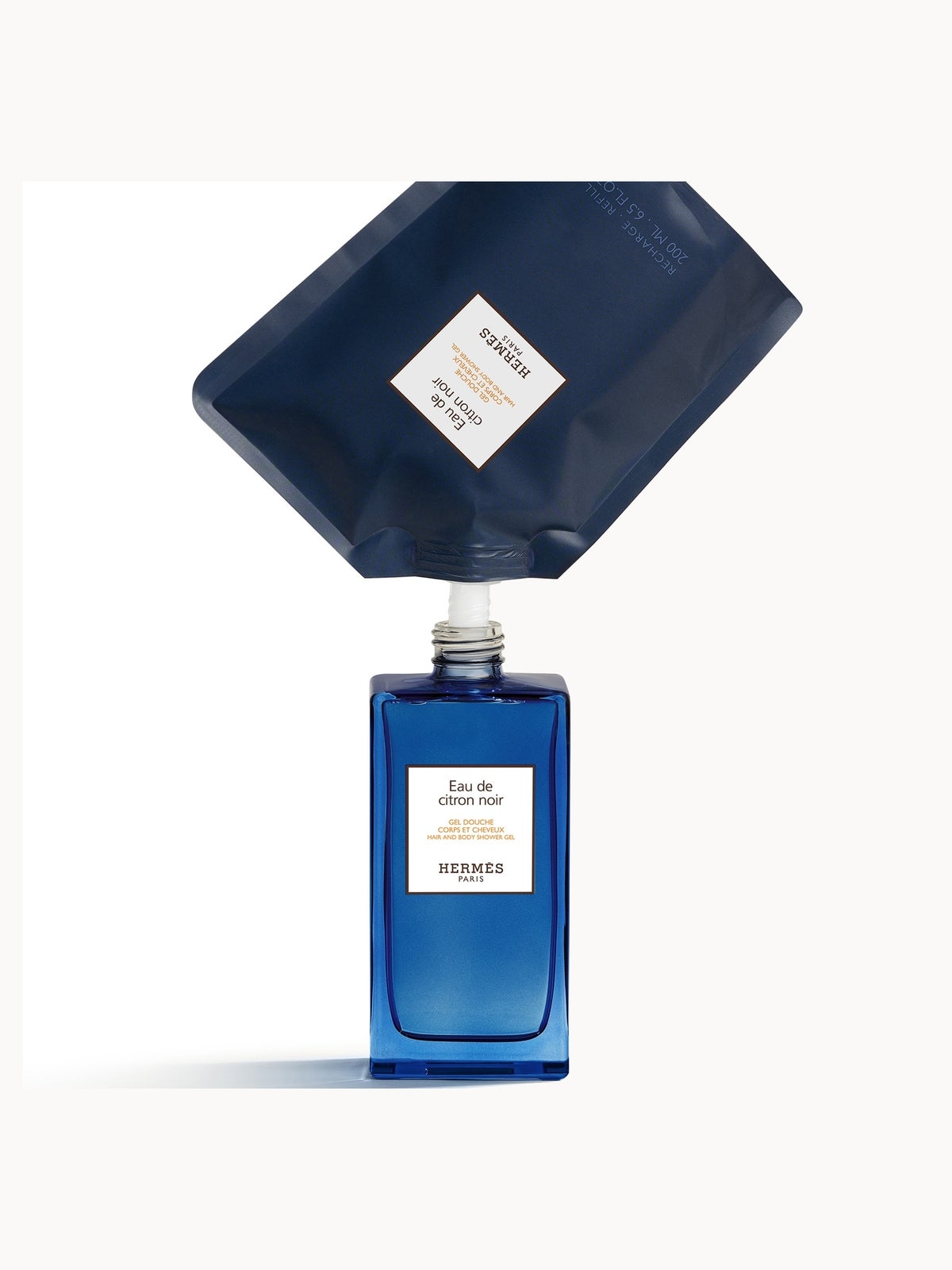 Hermès Eau De Citron Noir Hair and Body Shower Gel Bottle 200ml 4