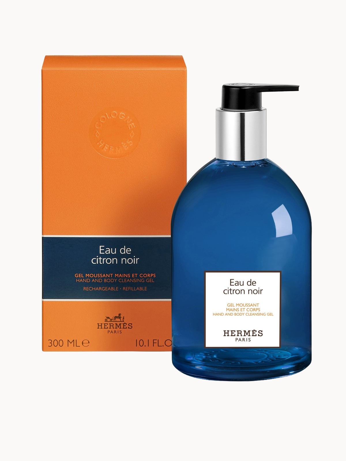 Hermès Eau De Citron Noir Hand and Body Cleansing Gel Bottle 300ml 3