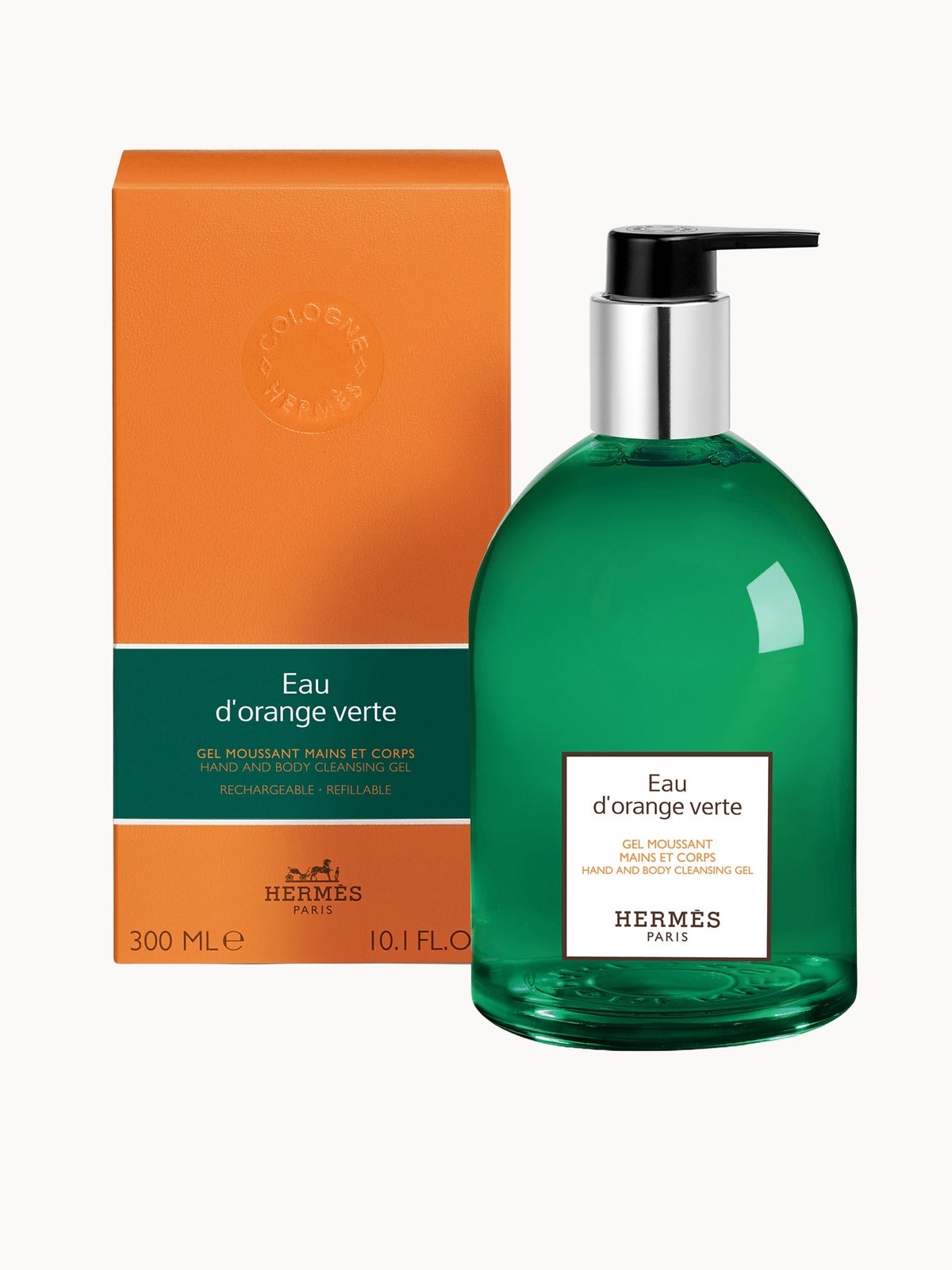 Hermès Eau D'Orange Verte Hand and Body Cleansing Gel Bottle 300ml 3