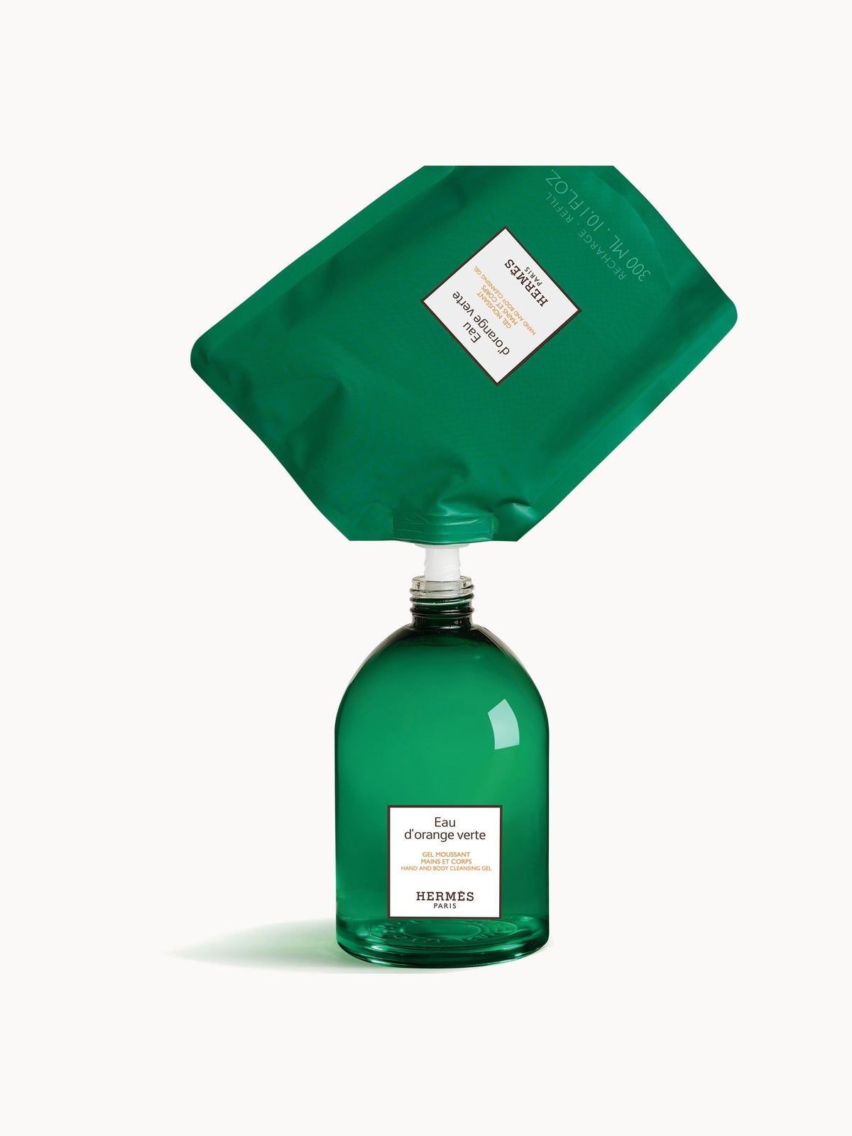 Hermès Eau D'Orange Verte Hand and Body Cleansing Gel Bottle 300ml 4