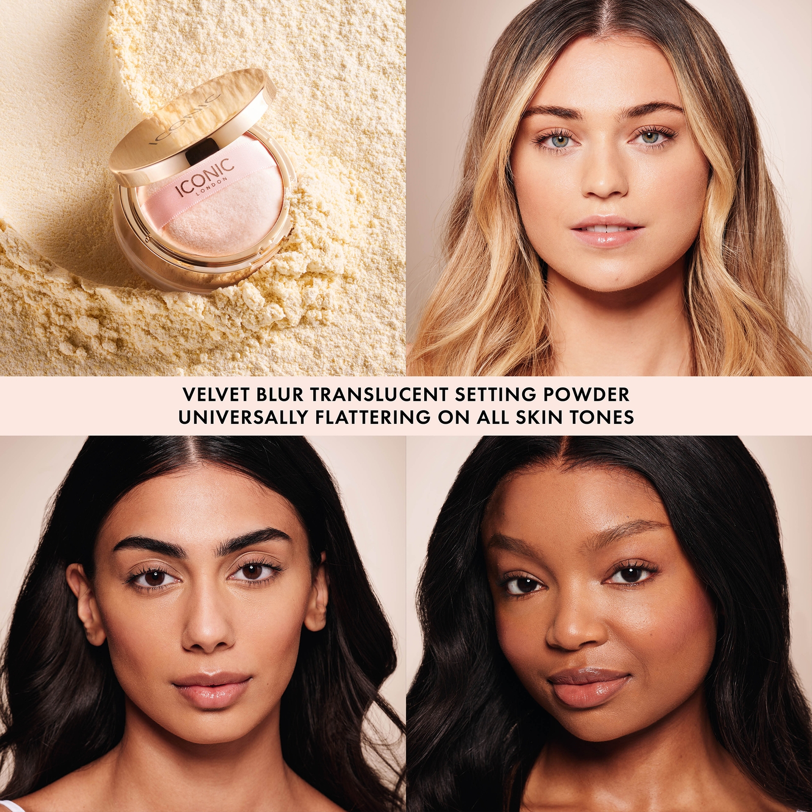 Thumbnail - ICONIC London Velvet Blur Translucent Setting Powder