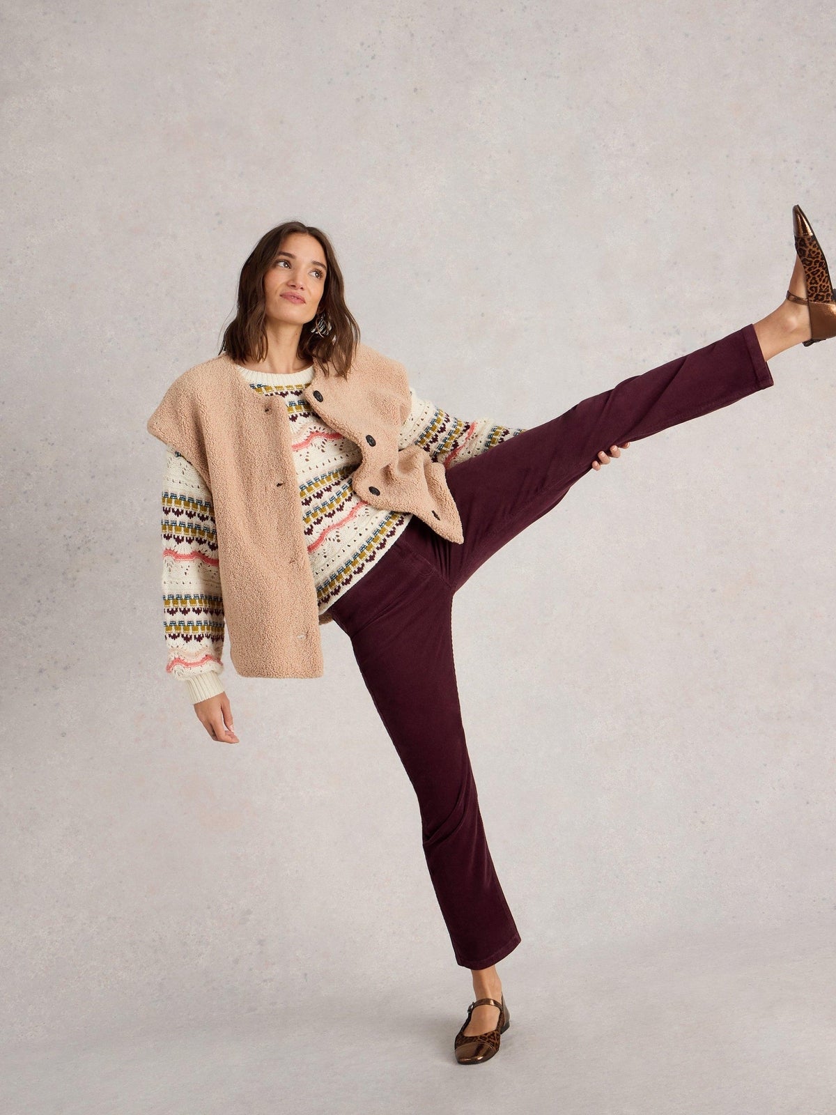 Gerade Kordhose Brooke - 34/R