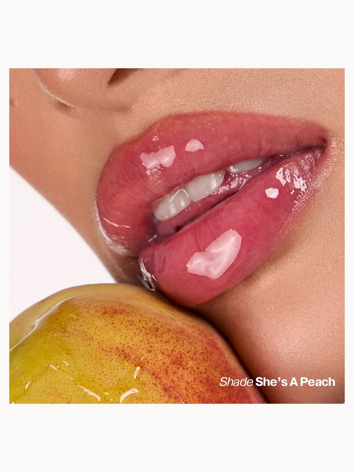 ICONIC London Lustre Lip Oil 6ml (Various Shades) - She's a Peach 2