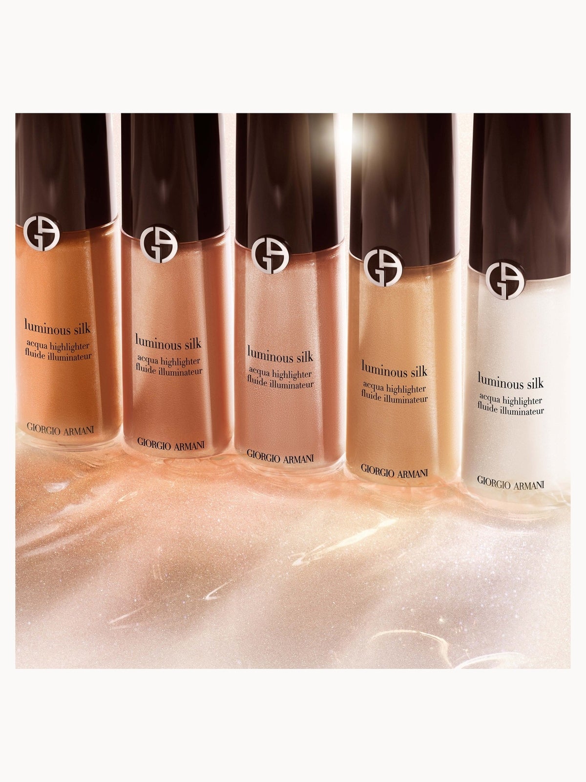 Giorgio Armani Luminous Silk Acqua Highlighter 12ml - Sunrise - 4 4