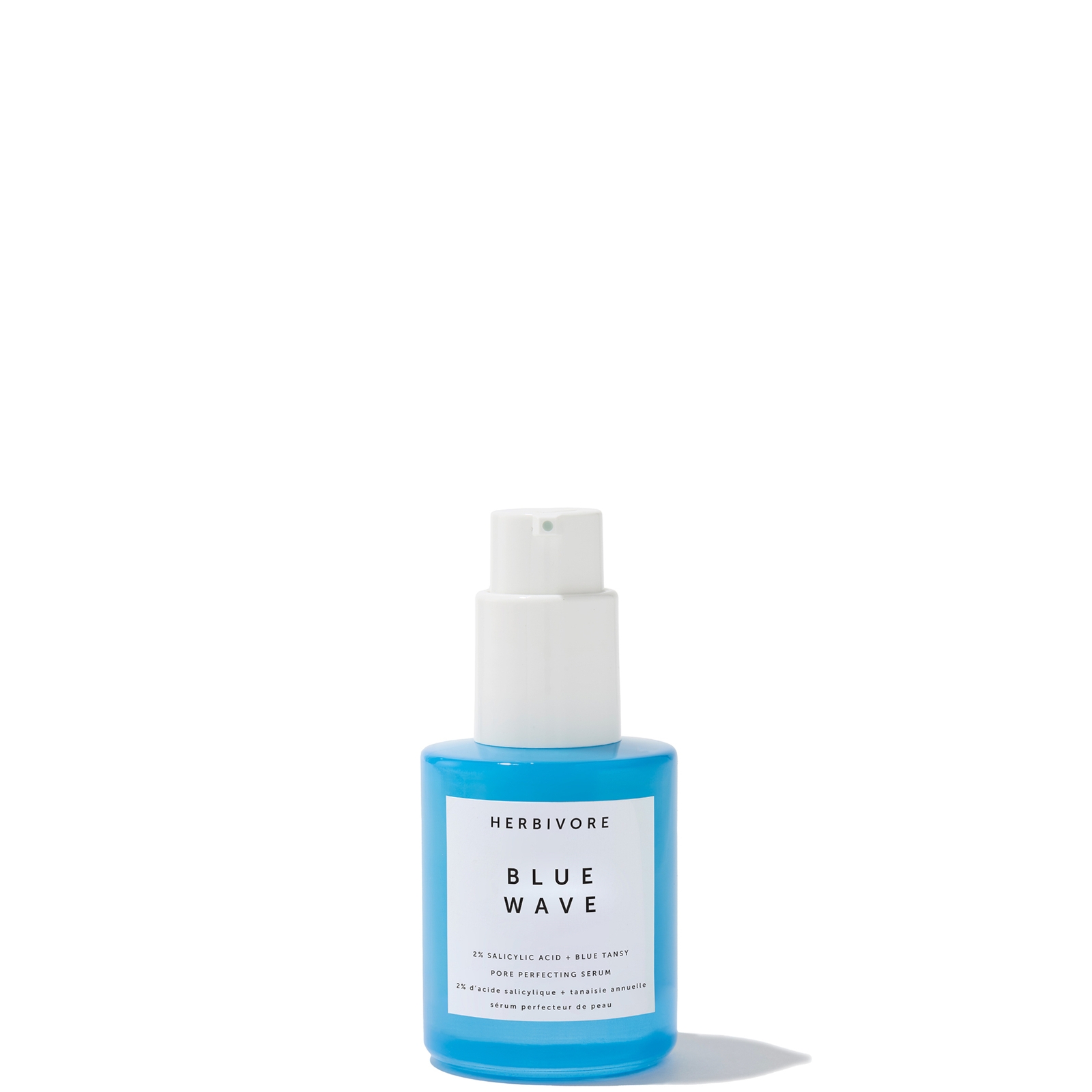 Herbivore Botanicals Blue Wave 2% Salicylic Acid + Blue Tansy Pore Perfecting Serum 30ml In Transparent