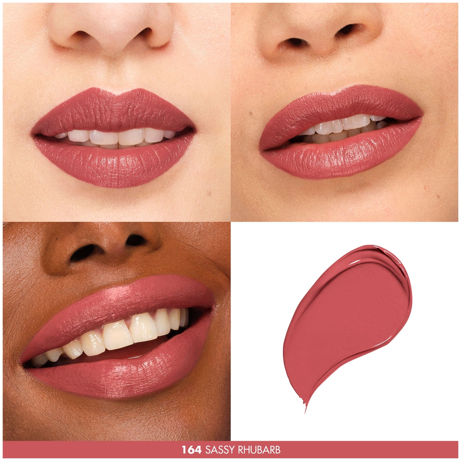 Make Up For Ever Rouge Artist For Ever Satin Lipsticks (Various Shades) - Sassy Rhubarb 2
