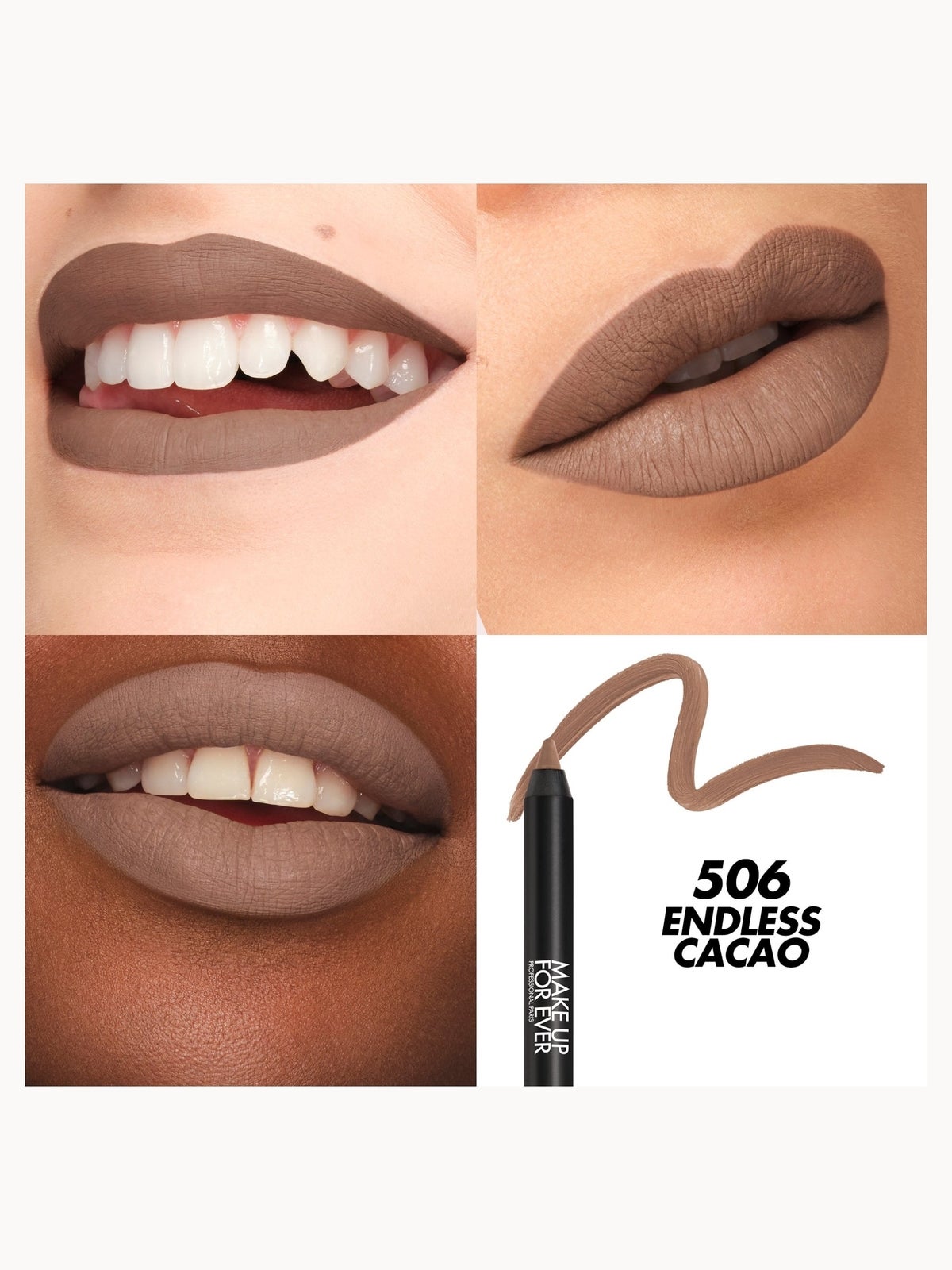 MAKE UP FOR EVER Artist Color Pencil Extreme 1.2g (Various Shades) - 506 Endless Cacao 2