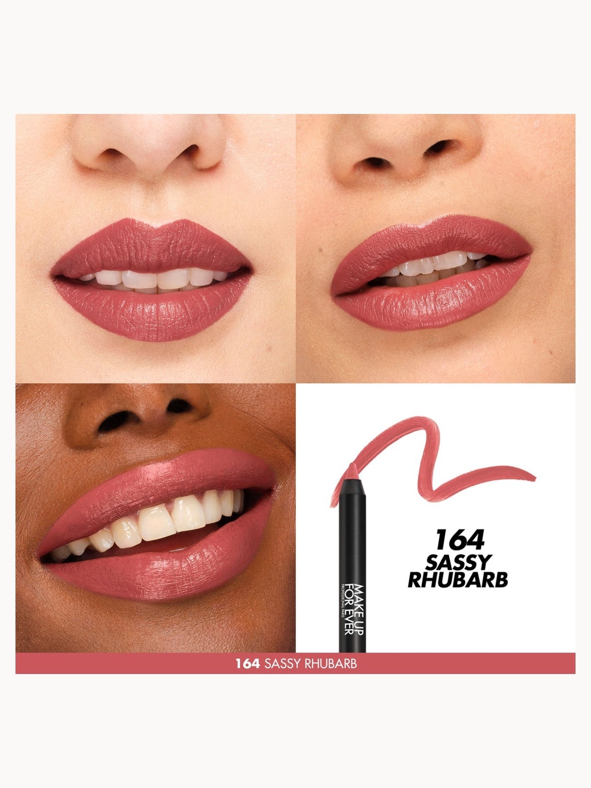 MAKE UP FOR EVER Artist Color Pencil Extreme 1.2g (Various Shades) - 164 Sassy Rhubard 2