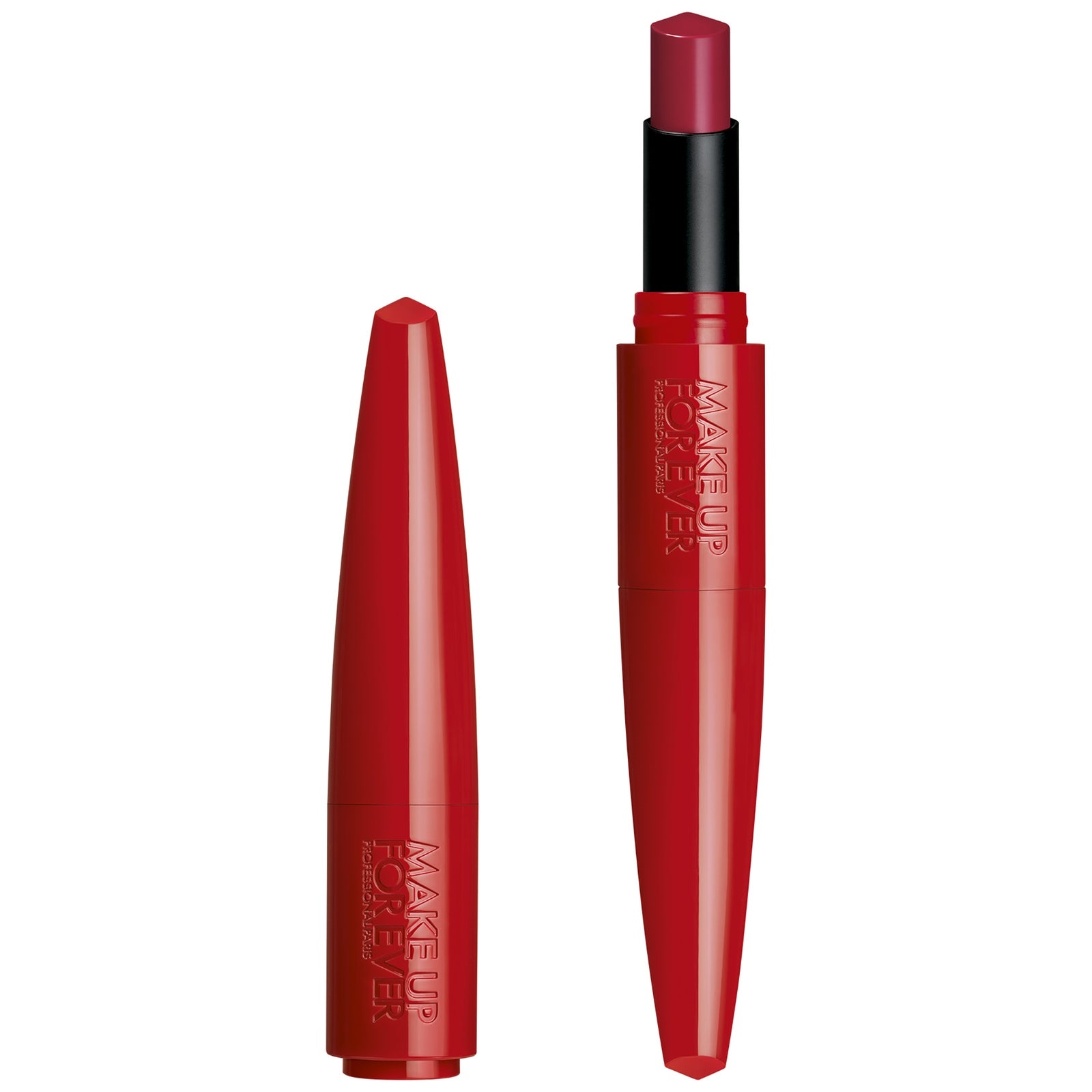 Make Up For Ever Rouge Artist For Ever Satin Lipsticks (Various Shades) - Lucky Mulberry