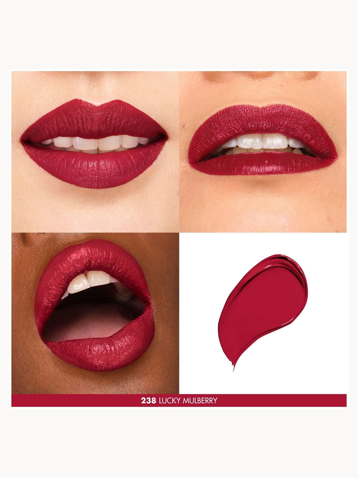 Make Up For Ever Rouge Artist For Ever Satin Lipsticks (Various Shades) - Lucky Mulberry 2