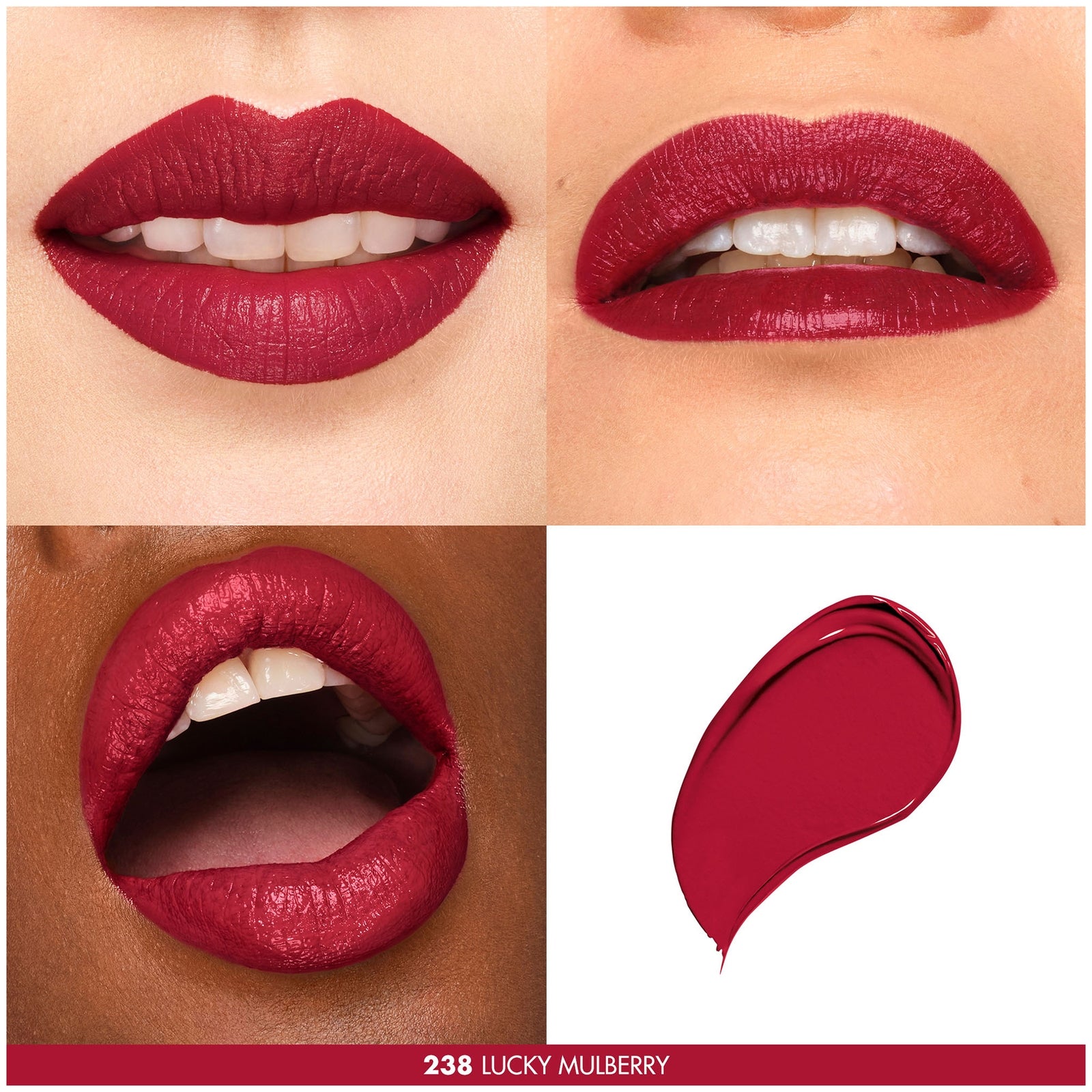 Make Up For Ever Rouge Artist For Ever Satin Lipsticks (Various Shades) - Lucky Mulberry 2
