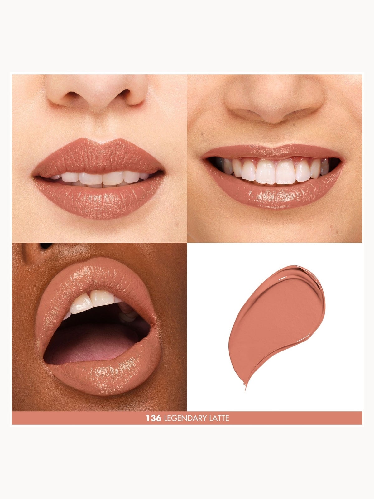 Make Up For Ever Rouge Artist For Ever Satin Lipsticks (Various Shades) - Legendary Latte 2