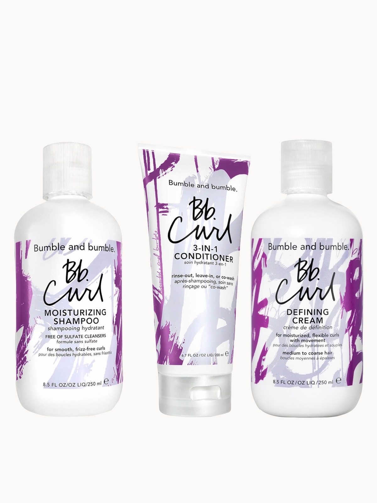 Bumble and bumble Curl Routine for Ultimate Curls