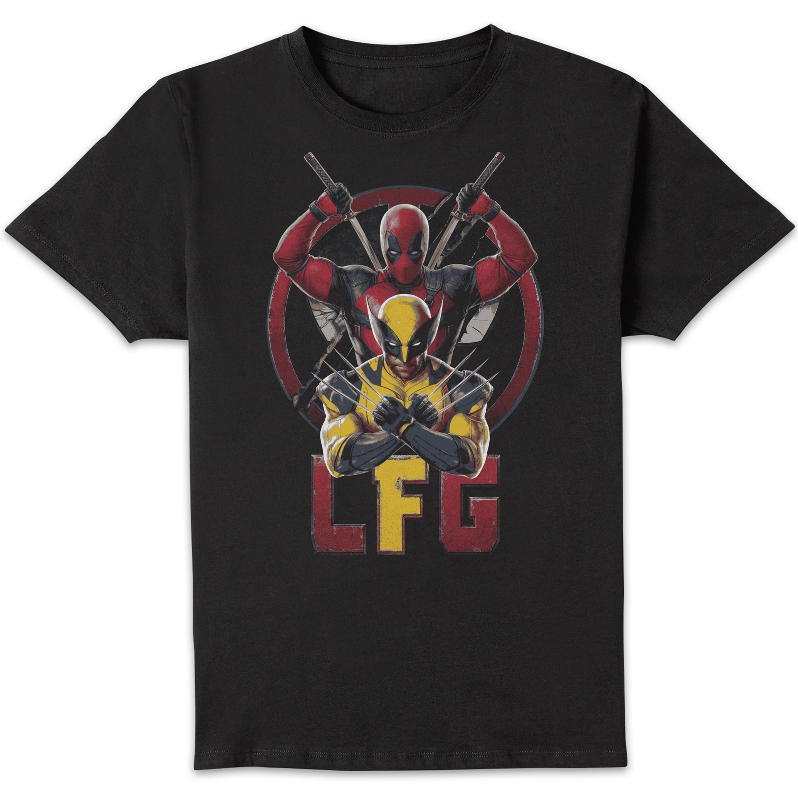 Deadpool & Wolverine LFG Unisex T-Shirt - Black - XXL
