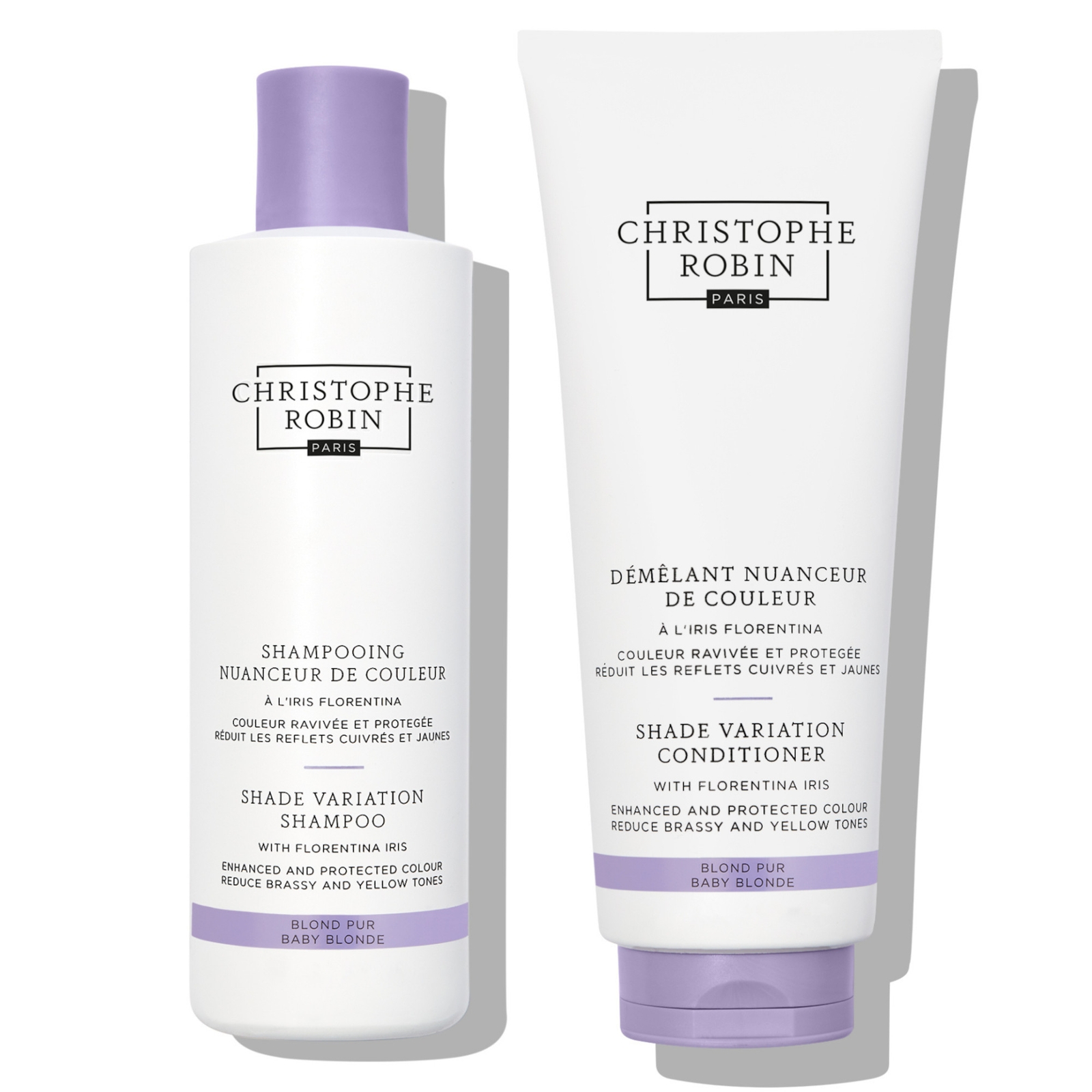 Christophe Robin Baby Blonde Duo In White