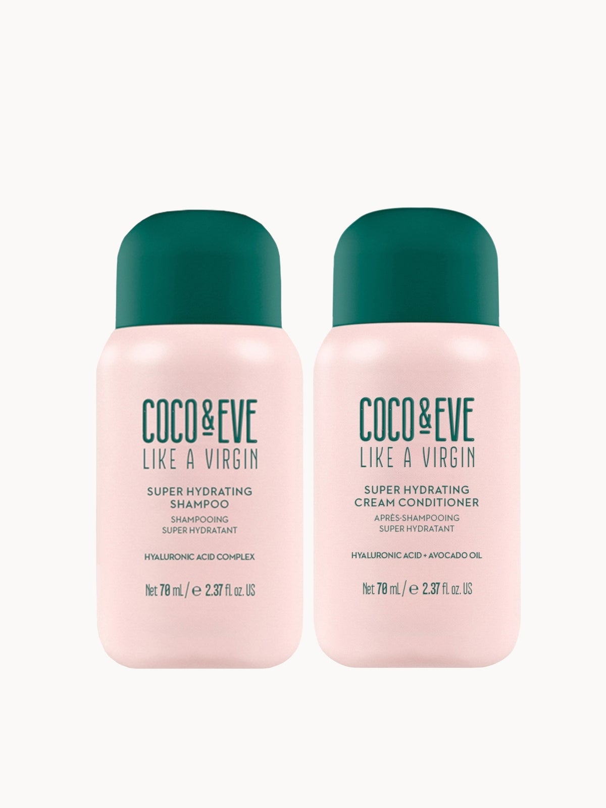 Coco & Eve Super Hydrating Shampoo and Conditioner Travel Bundle