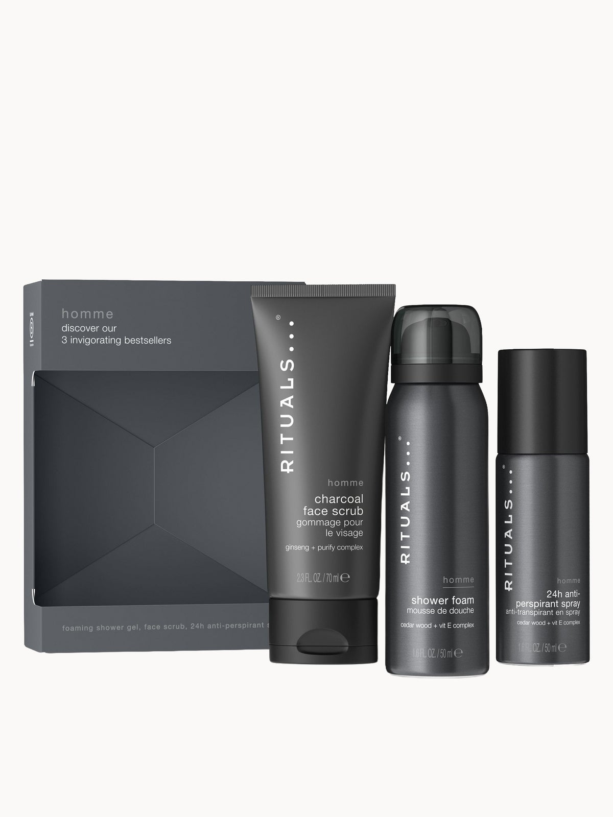 RITUALS Homme Collection Men's Aromatic Mini Bath and Body Set