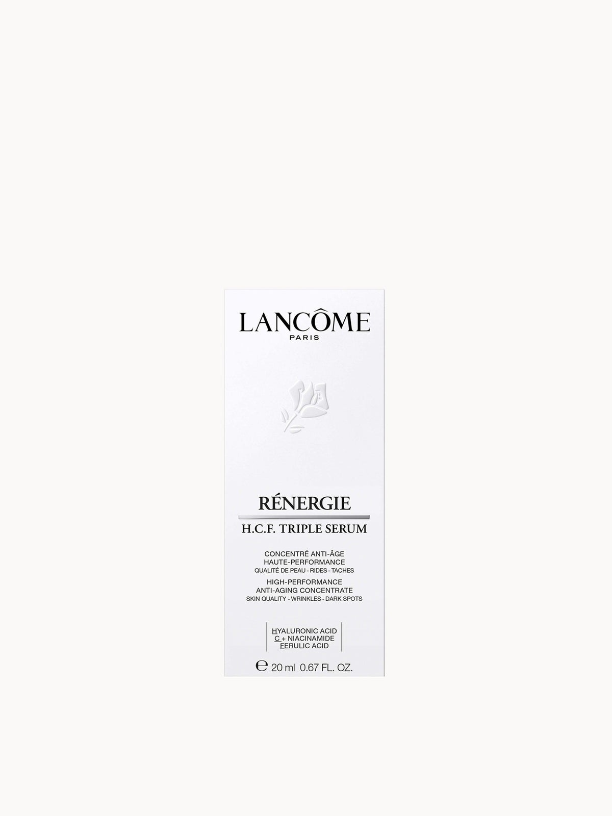 Lancôme Rénergie H.C.F. Triple Serum 20ml High-Performance Anti-Aging Concentrate 2