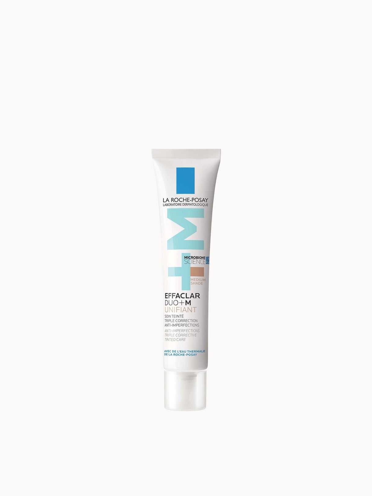 Photos - Cream / Lotion La Roche Posay La Roche-Posay Effaclar Duo+M Unifiant Deep Anti-Imperfection Triple Corrective Tinted Care for Blemish-Prone Skin Medium 40 