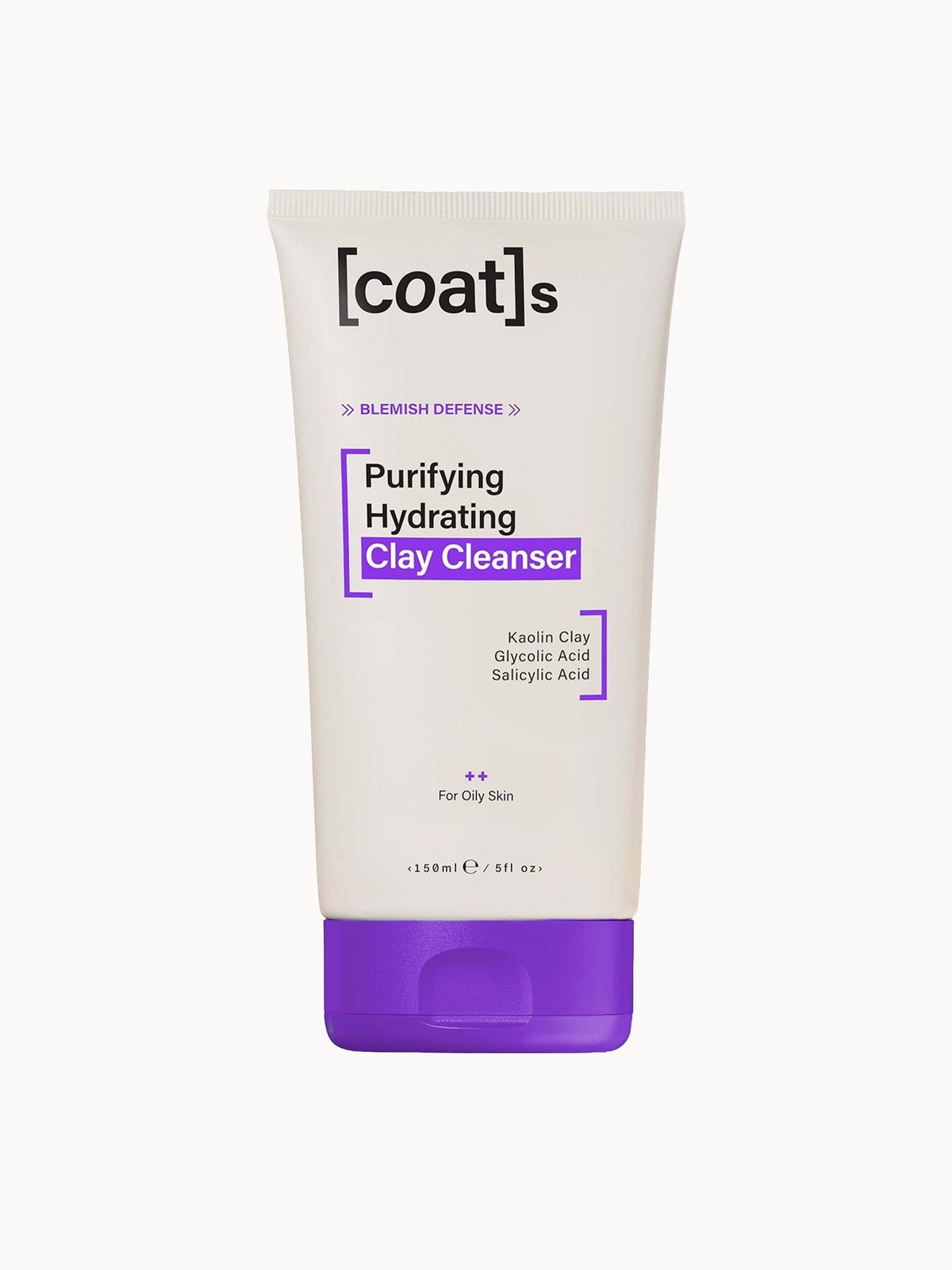 [coat]s Purifying Hydrating Clay Cleanser 150ml
