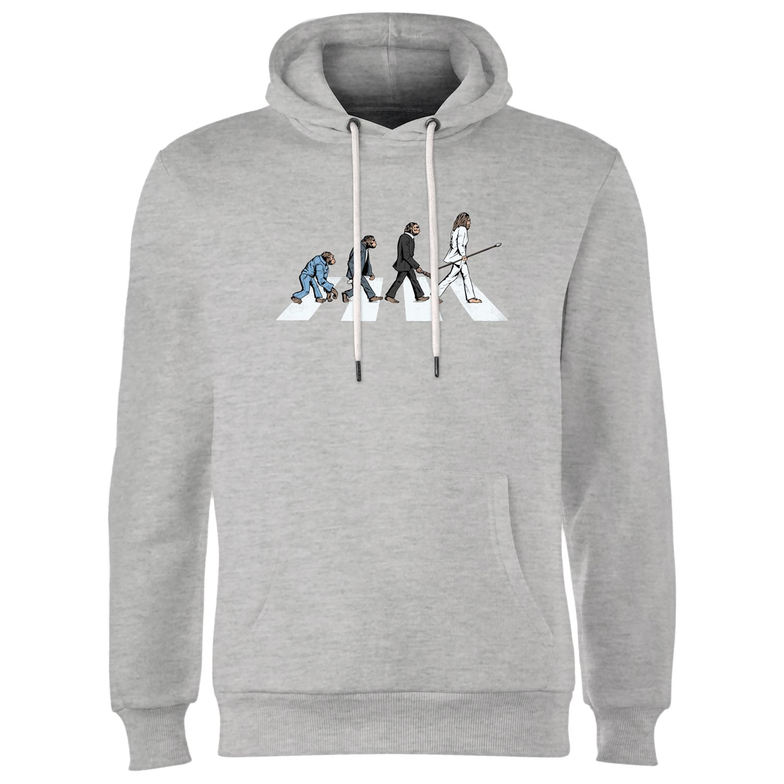 Threadless x IWOOT Abbeylution Hoodie - Grey - XL