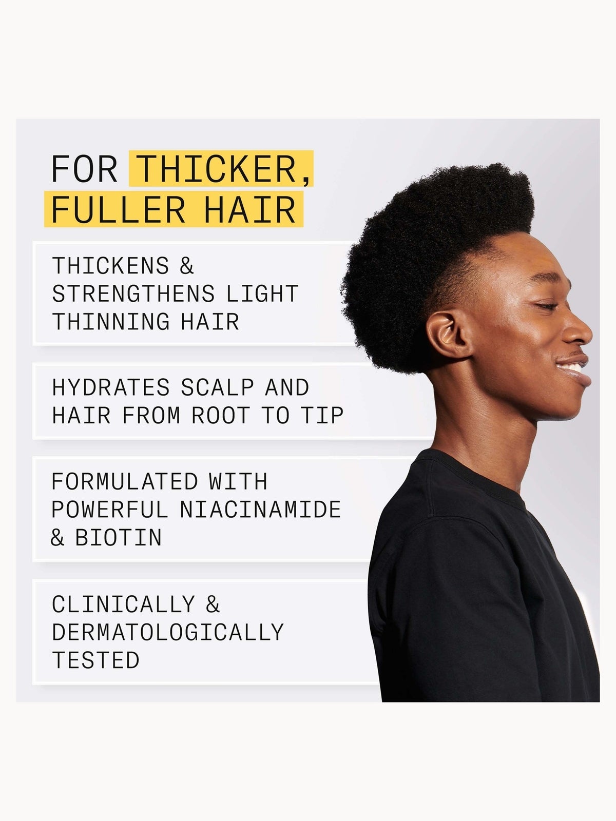 NIOXIN Scalp and Hair Thickening System 1 Shampoo for Natural Hair with Light Thinning 1L 3