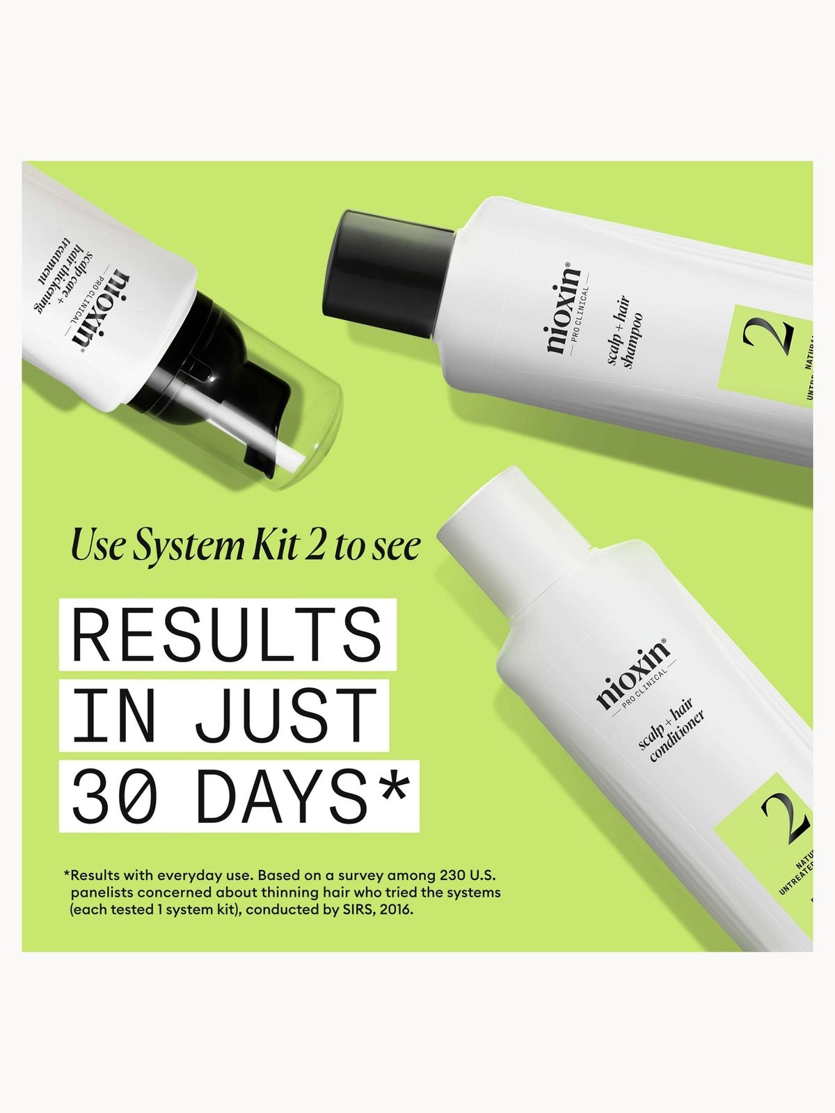 NIOXIN Scalp and Hair Thickening System 2 Conditioner for Natural Hair with Progressed Thinning 300ml 2