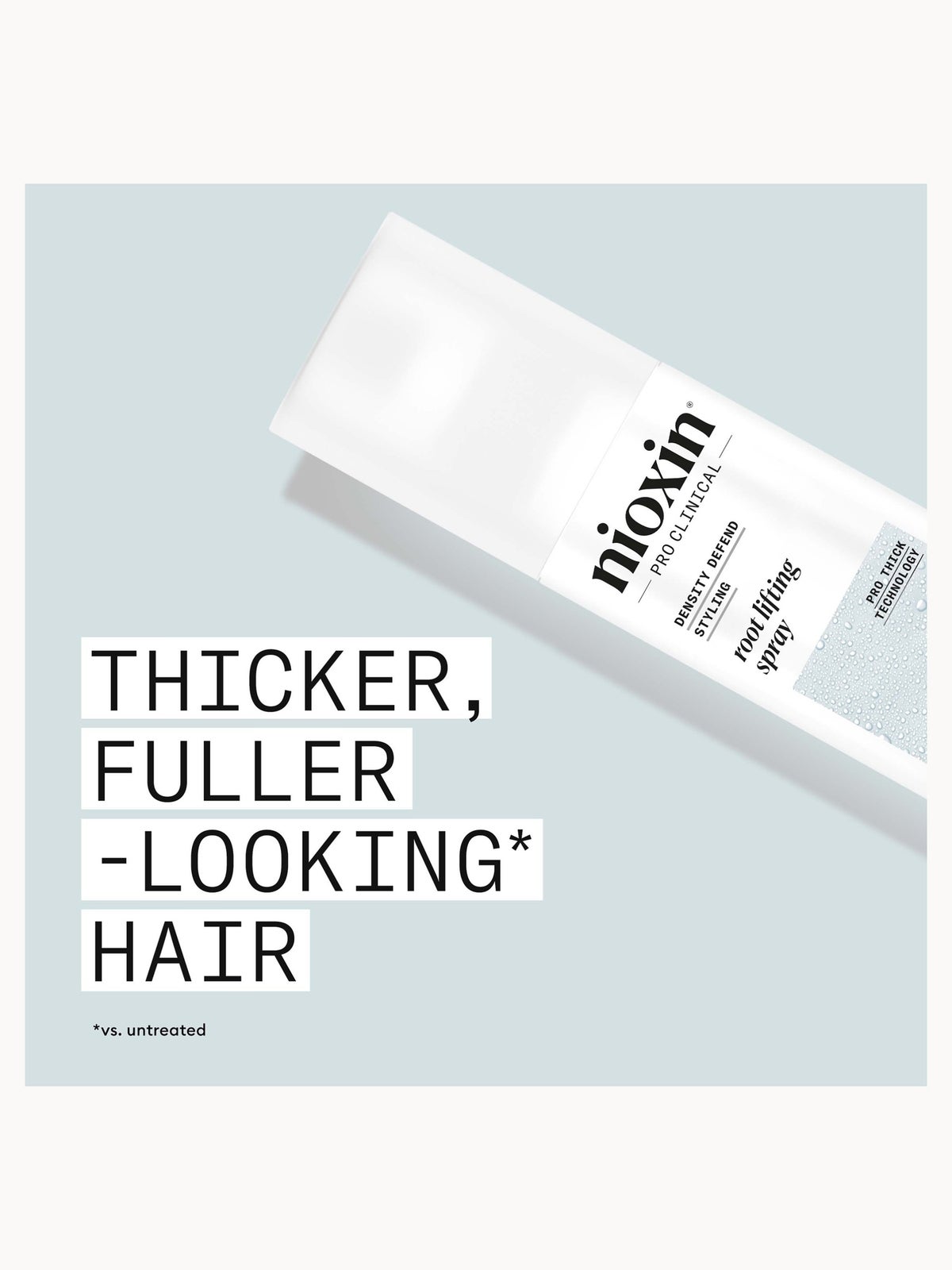 NIOXIN Density Defend Styling Root Lifting Hair Spray Hair Thickening Spray for Volumised Results 150ml 3