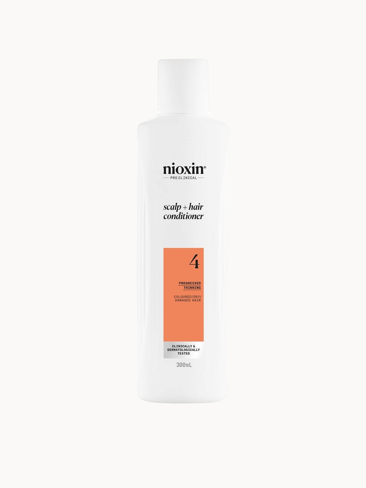 NIOXIN Scalp and Hair Thickening System 4 Conditioner for Coloured Dry and Damaged Hair with Progressed Thinning 300ml