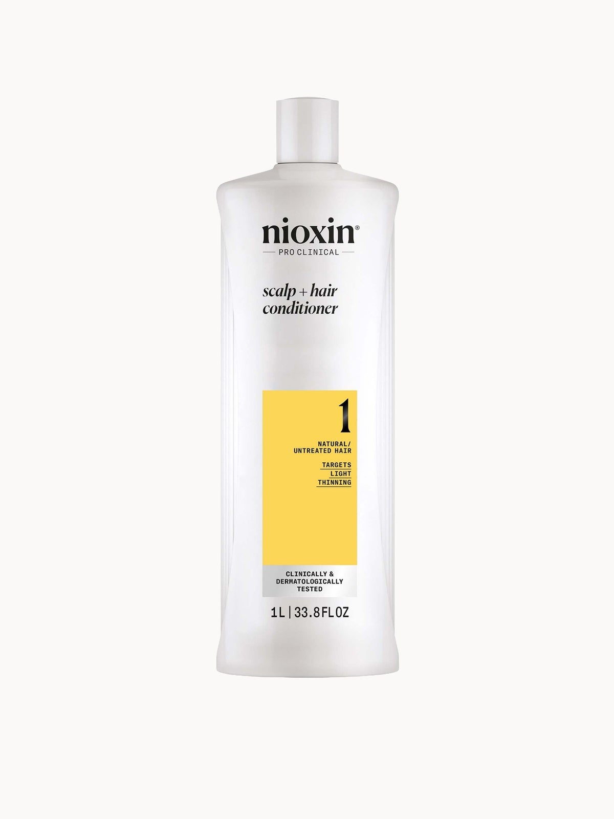NIOXIN Scalp and Hair Thickening System 1 Conditioner for Natural Hair with Light Thinning 1L