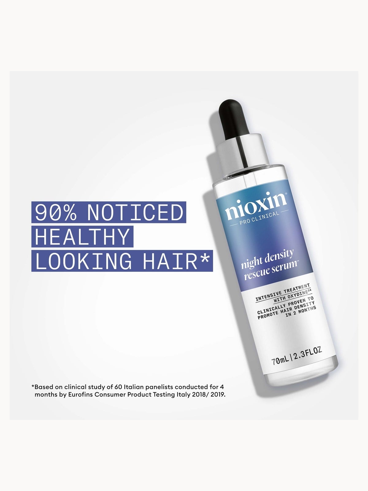 NIOXIN Night Density Rescue Serum Thickening Serum for Optimised Hair Growth 70ml 3