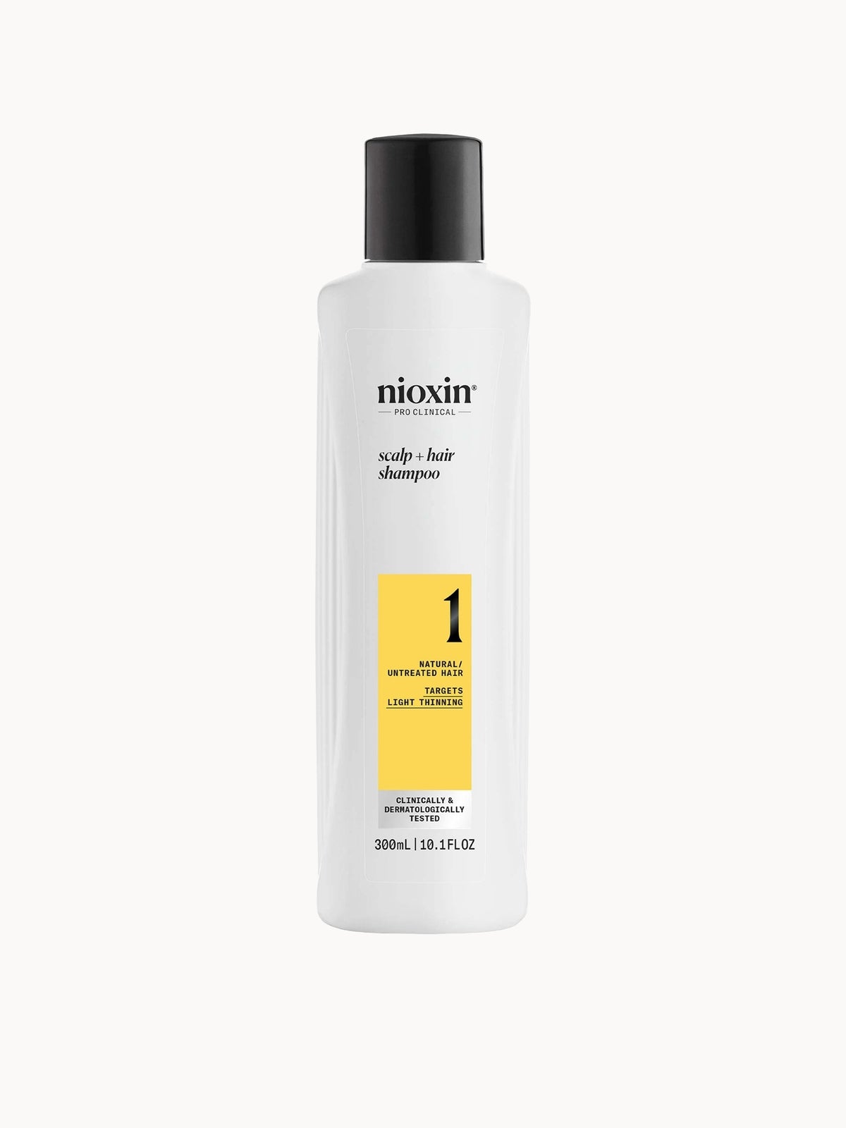 NIOXIN Scalp and Hair Thickening System 1 Shampoo for Natural Hair with Light Thinning 300ml