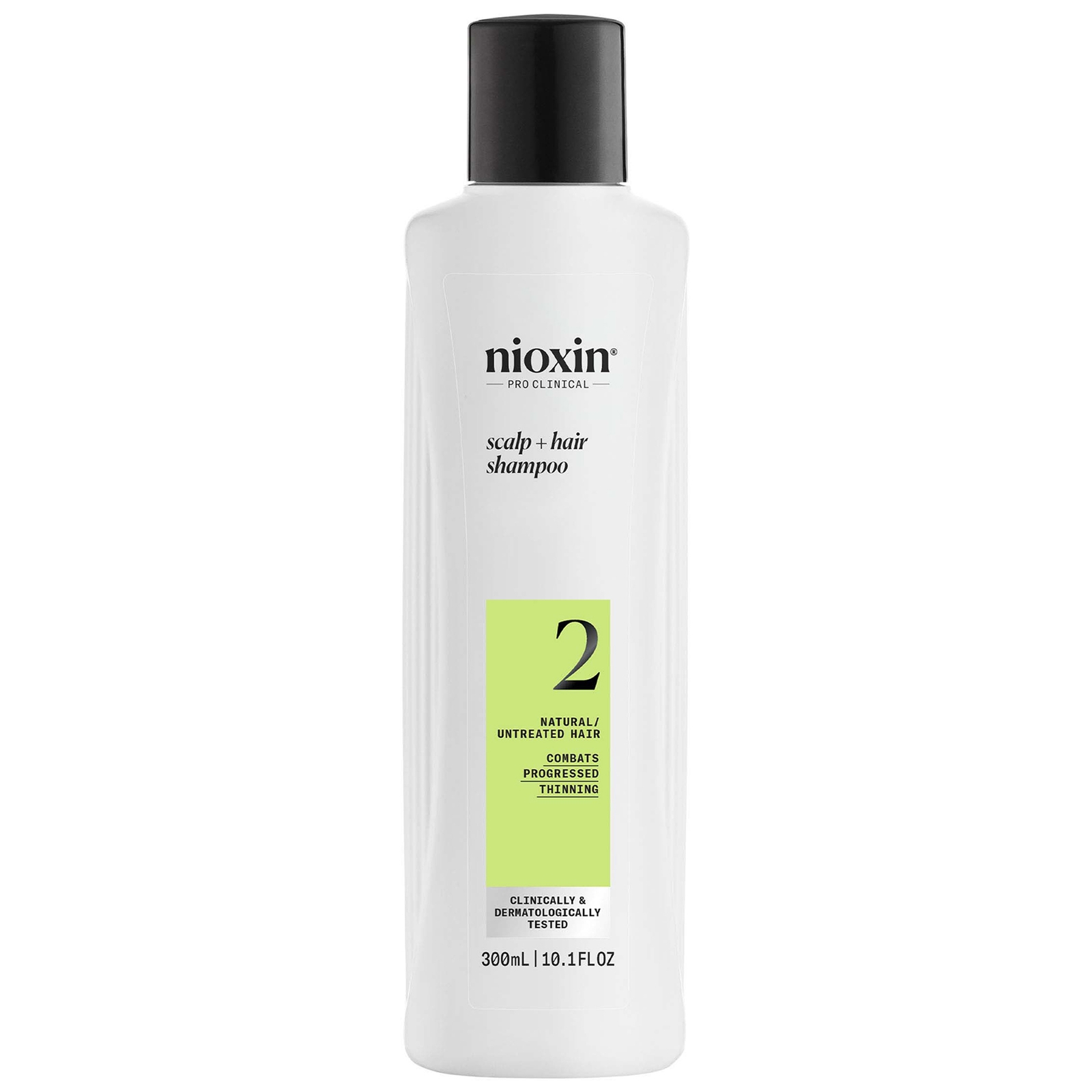 NIOXIN Scalp and Hair Thickening System 2 Shampoo for Natural Hair with Progressed Thinning 300ml