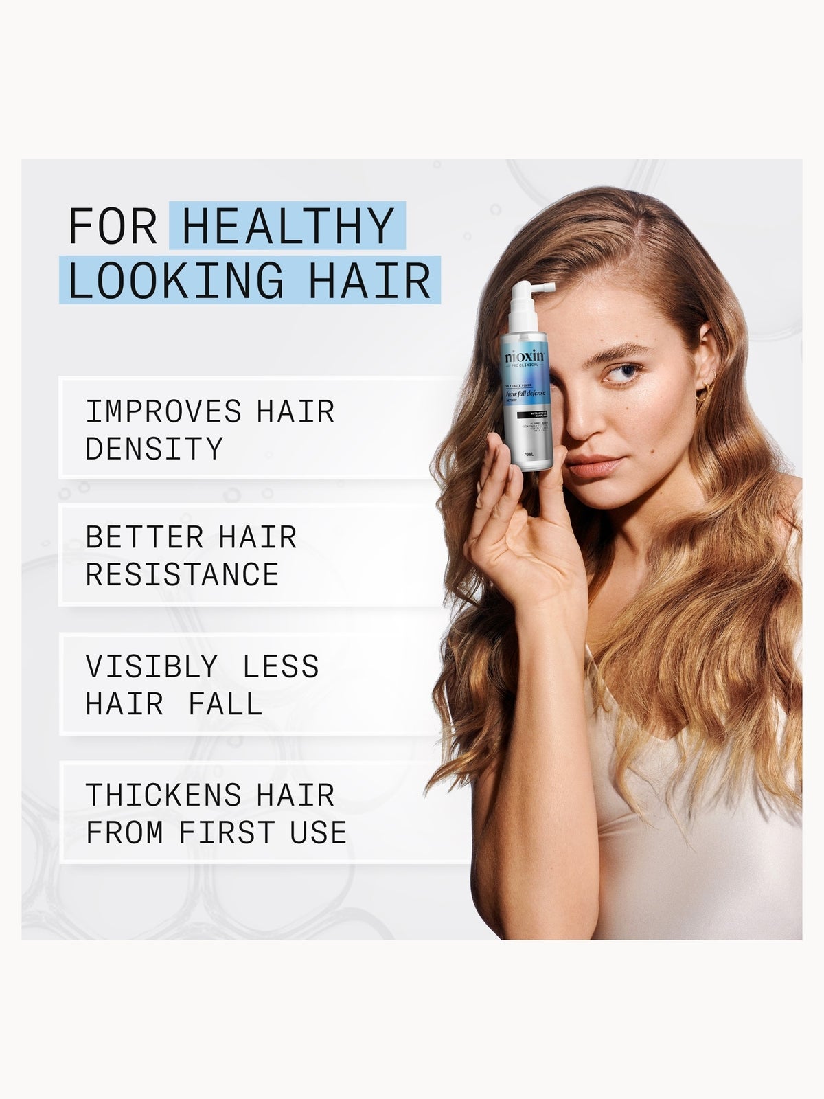 NIOXIN Anti-Hair Fall Serum Hair Growth Serum for Thinning Hair 70ml 3