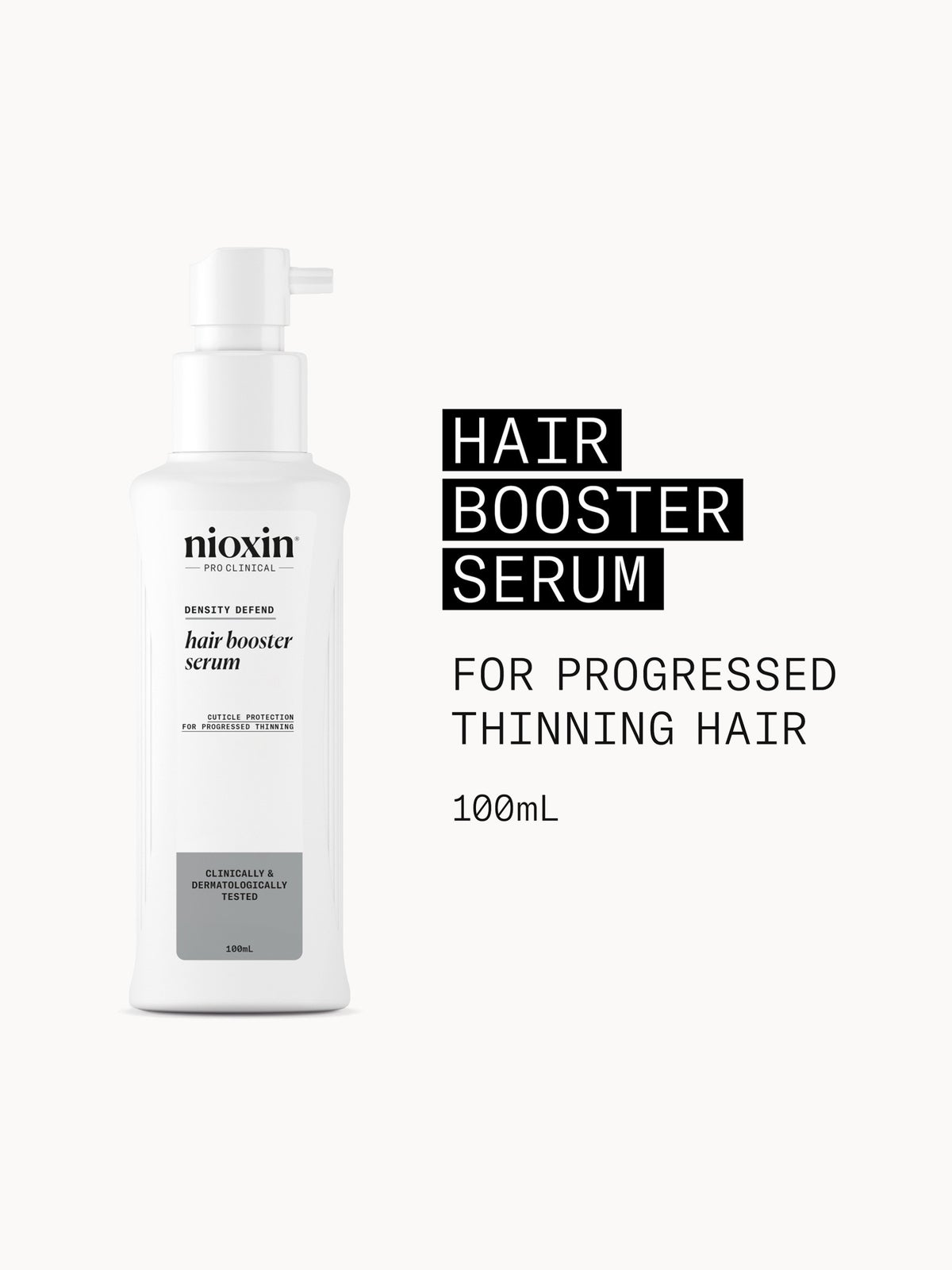 NIOXIN Hair Booster Serum Deep Conditioning Hair Treatment for Progressed Thinning 100ml 2