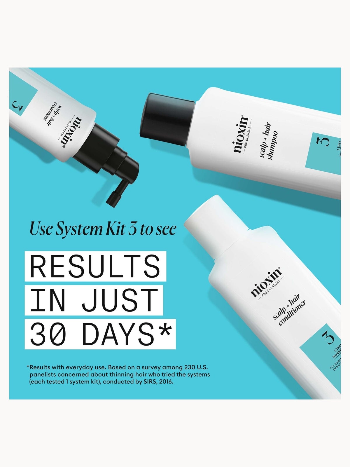 NIOXIN Scalp and Hair Thickening System 3 Leave on Treatment 100ml 3