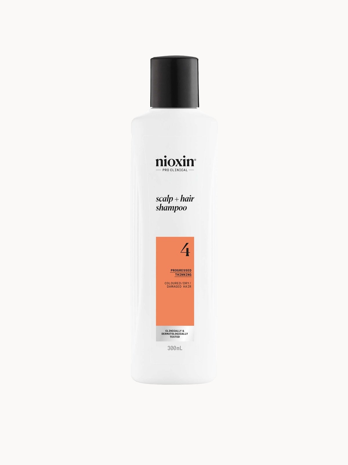 NIOXIN Scalp and Hair Thickening System 4 Shampoo for Coloured Dry and Damaged Hair with Progressed Thinning 300ml