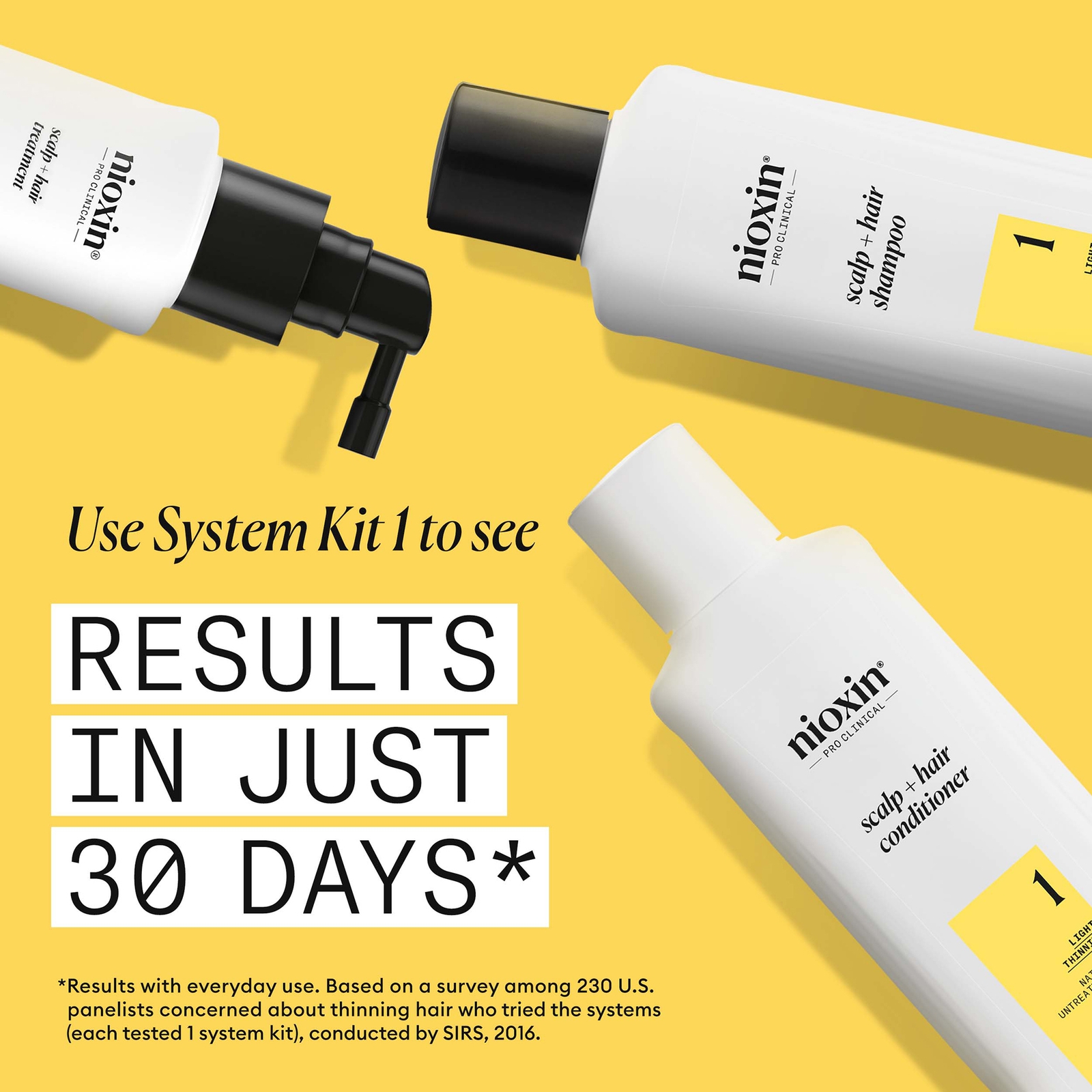 Thumbnail - NIOXIN Scalp and Hair Thickening System 1 Leave on Treatment 100ml