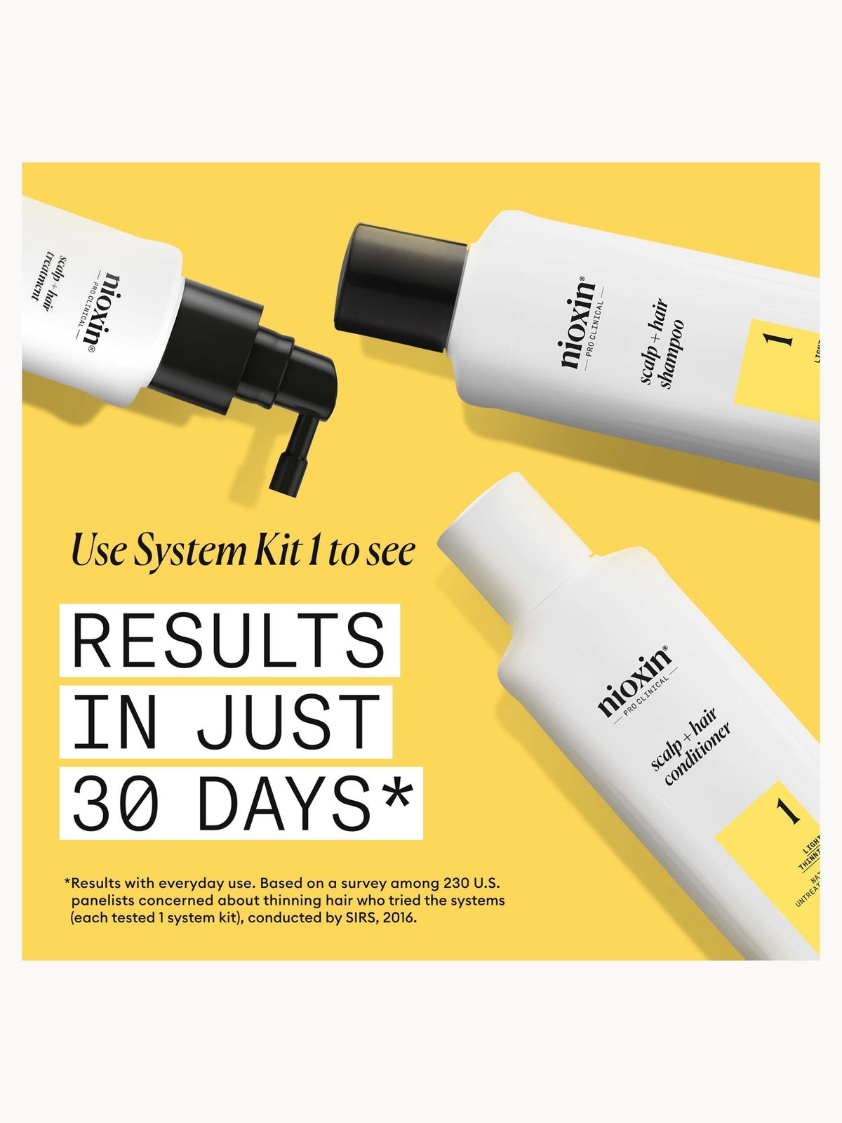NIOXIN Scalp and Hair Thickening System 1 Leave on Treatment 100ml 3