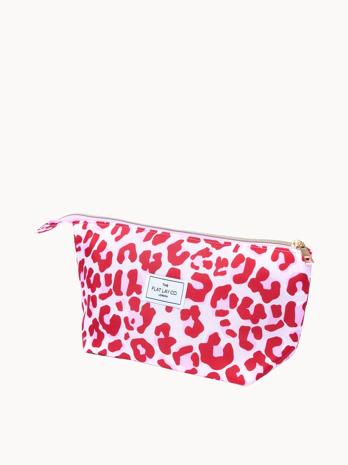 The Flat Lay Co. Essential Pouch in Pink Leopard 2