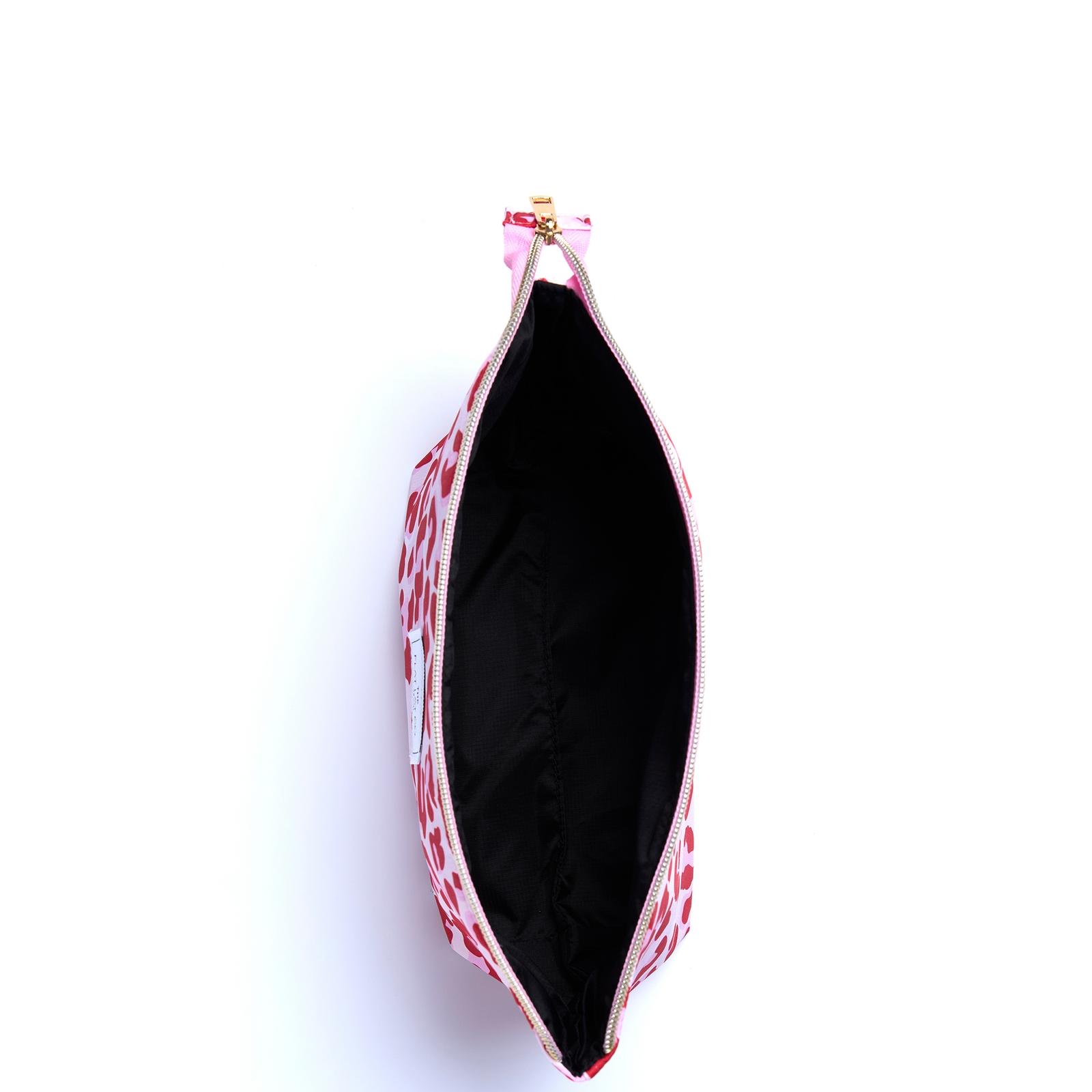 Thumbnail - The Flat Lay Co. Essential Pouch in Pink Leopard