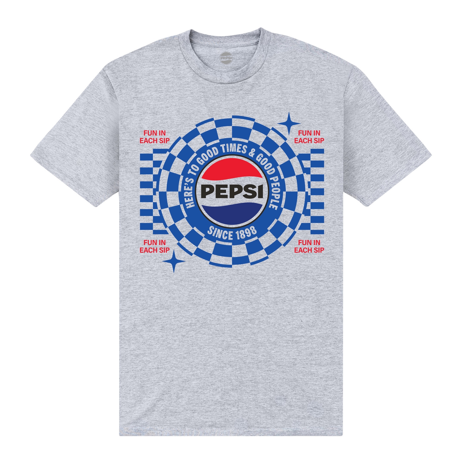 Pepsi Co. Good Times Men's T-Shirt - Grey - S
