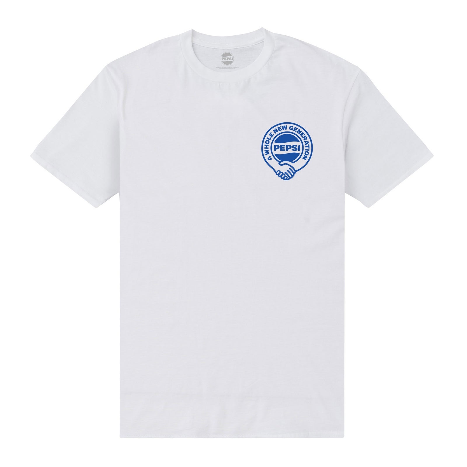 Pepsi Co. A Whole New Generation Homme T-shirt - Blanc