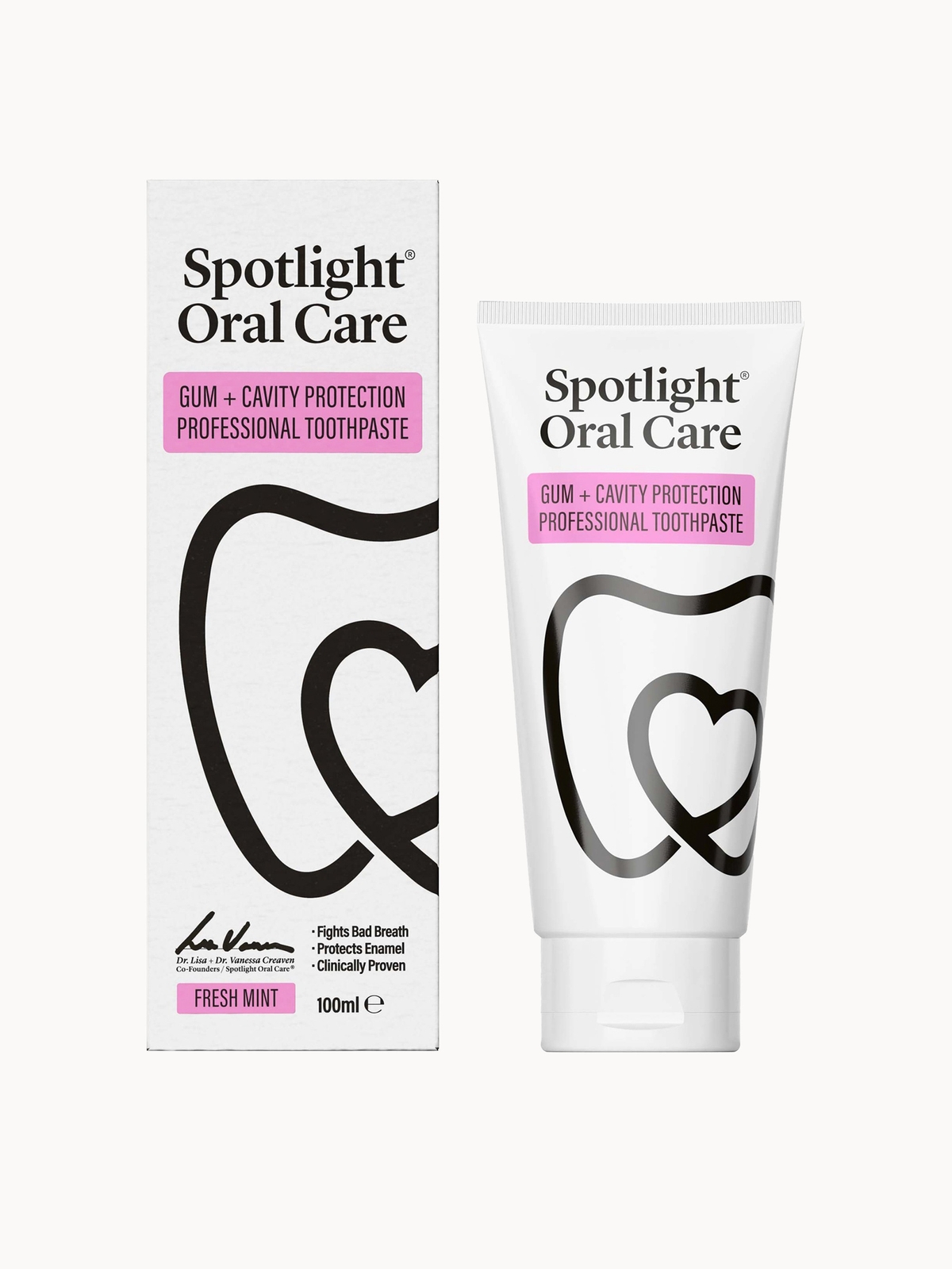 Spotlight Oral Care Gum and Cavity Protection Professional Toothpaste 100ml