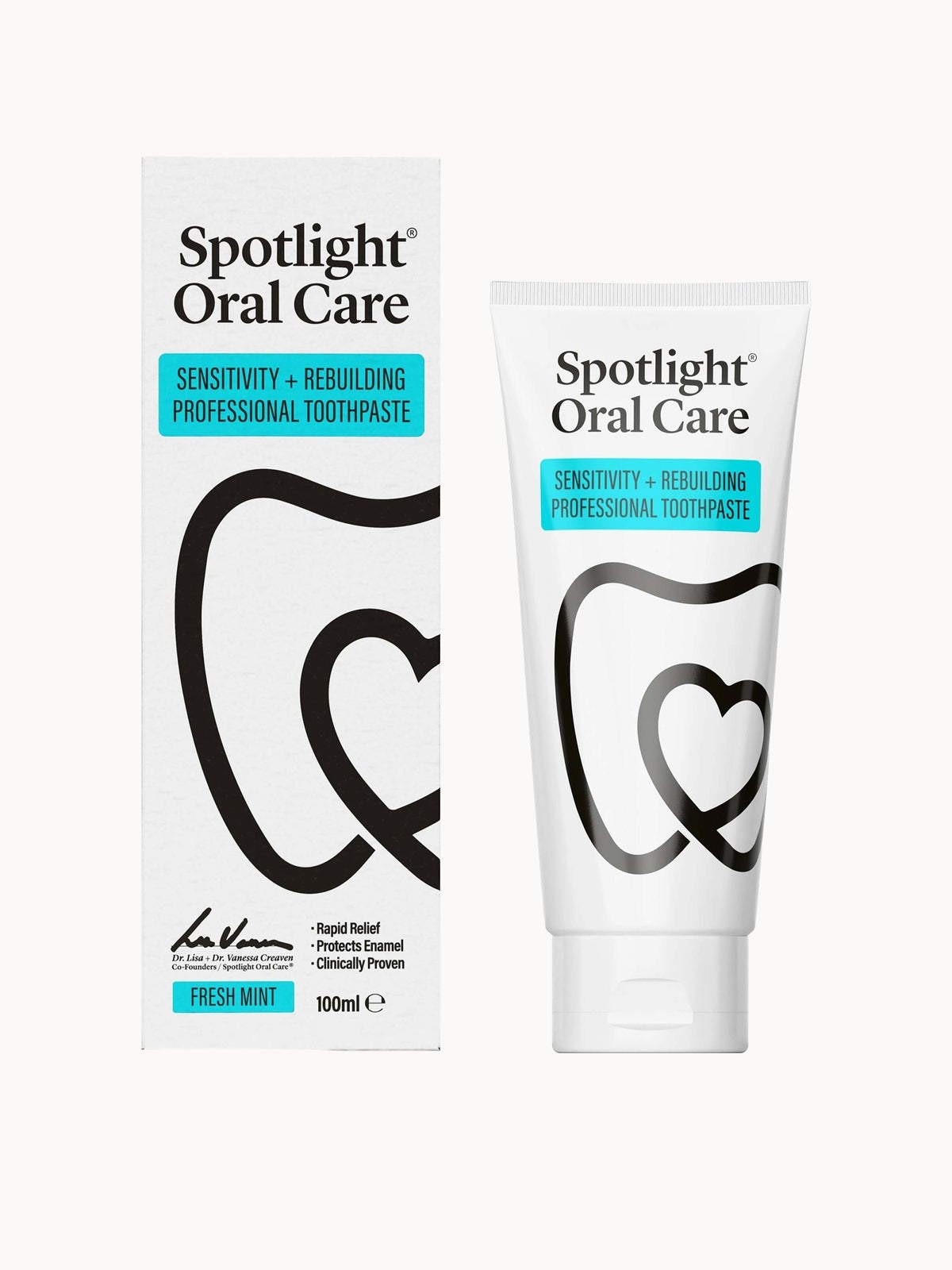 Spotlight Oral Care Sensitivity and Rebuilding Professional Toothpaste 100ml