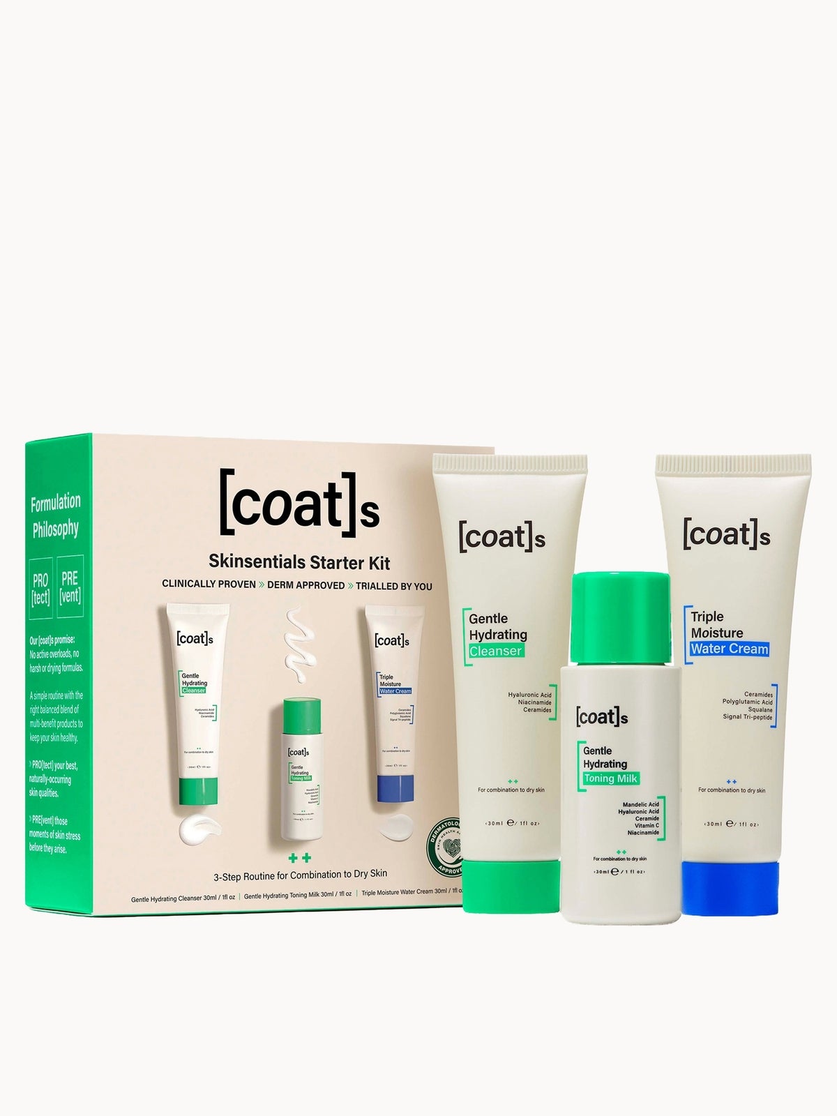 [coat]s Skinsentials Starter Kit (Travel size)