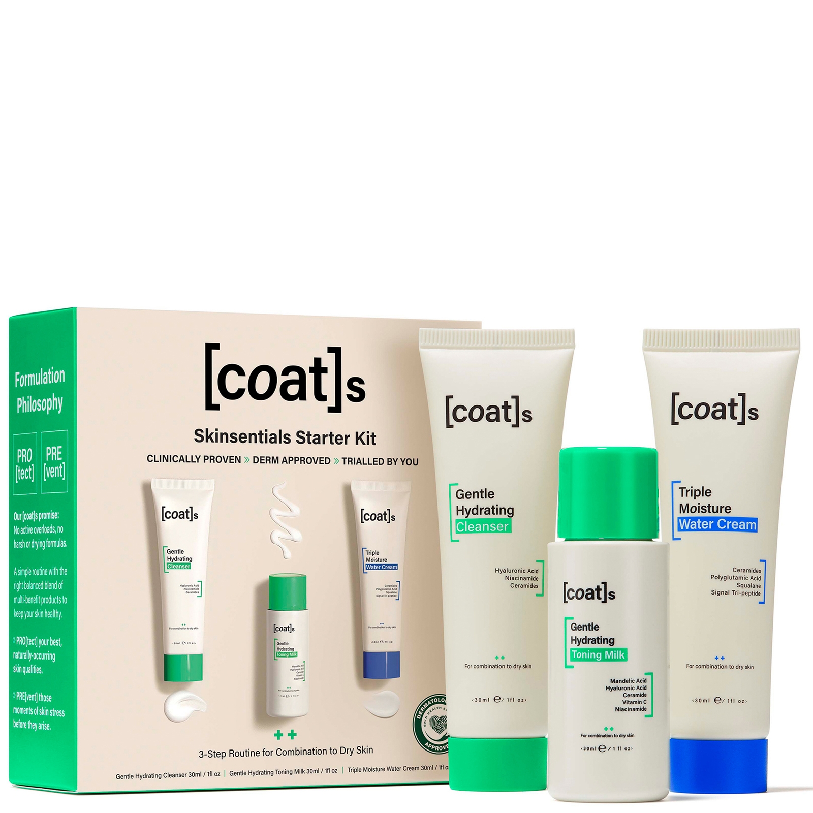 

[coat]s Skinsentials Starter Kit (Travel size)